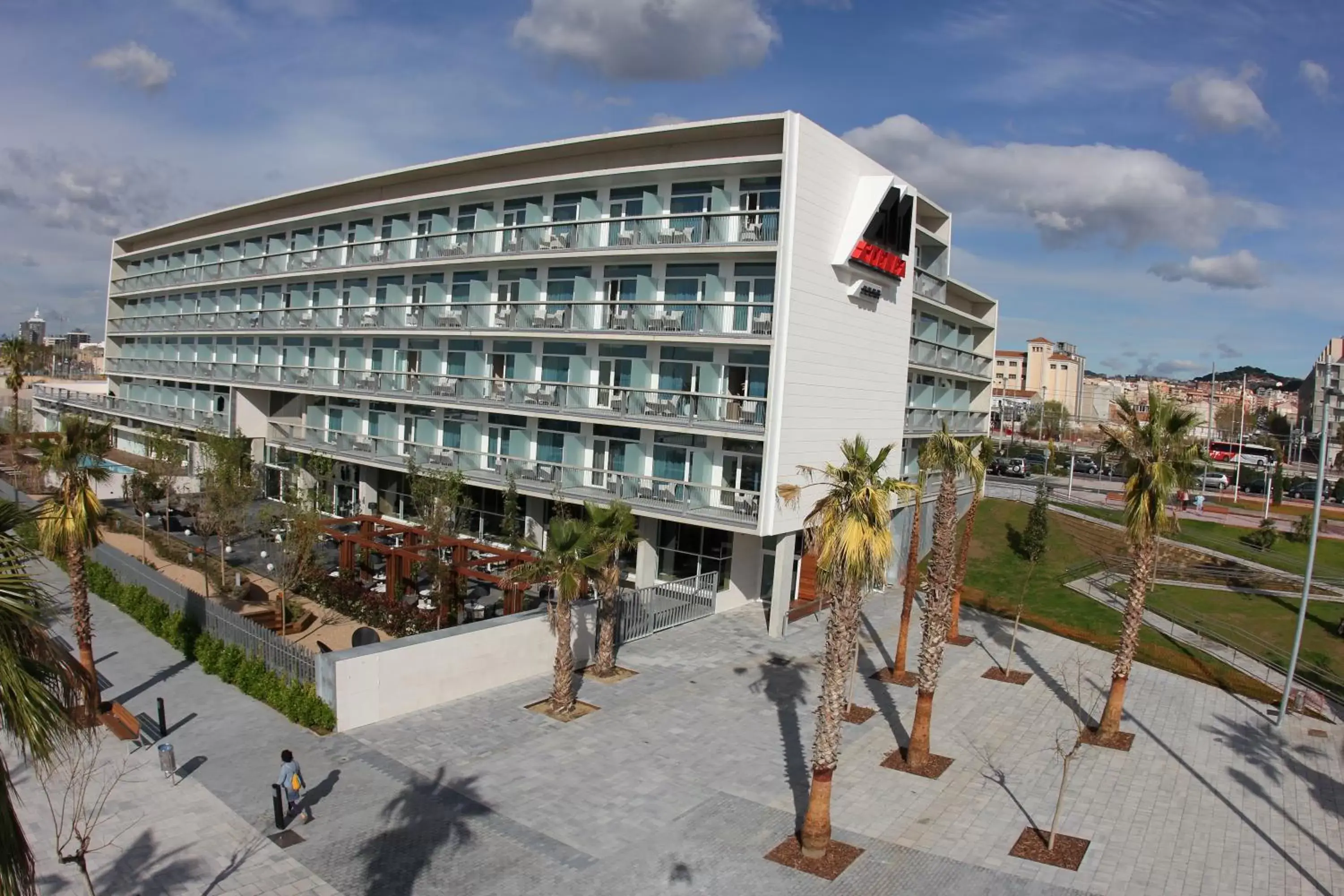 Facade/entrance, Property Building in Atenea Port Barcelona Mataró