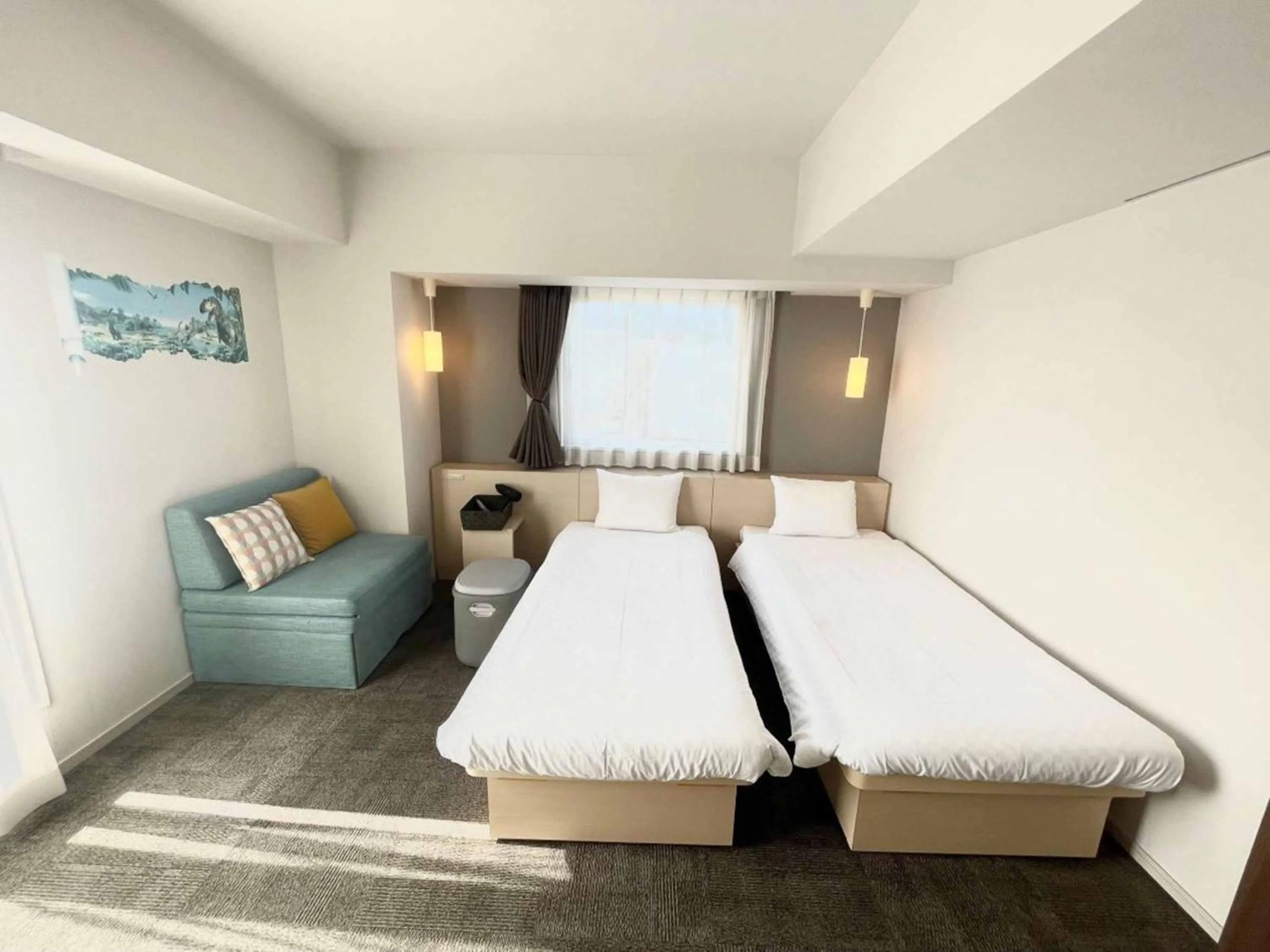 Bed in Henn na Hotel Maihama Tokyo Bay