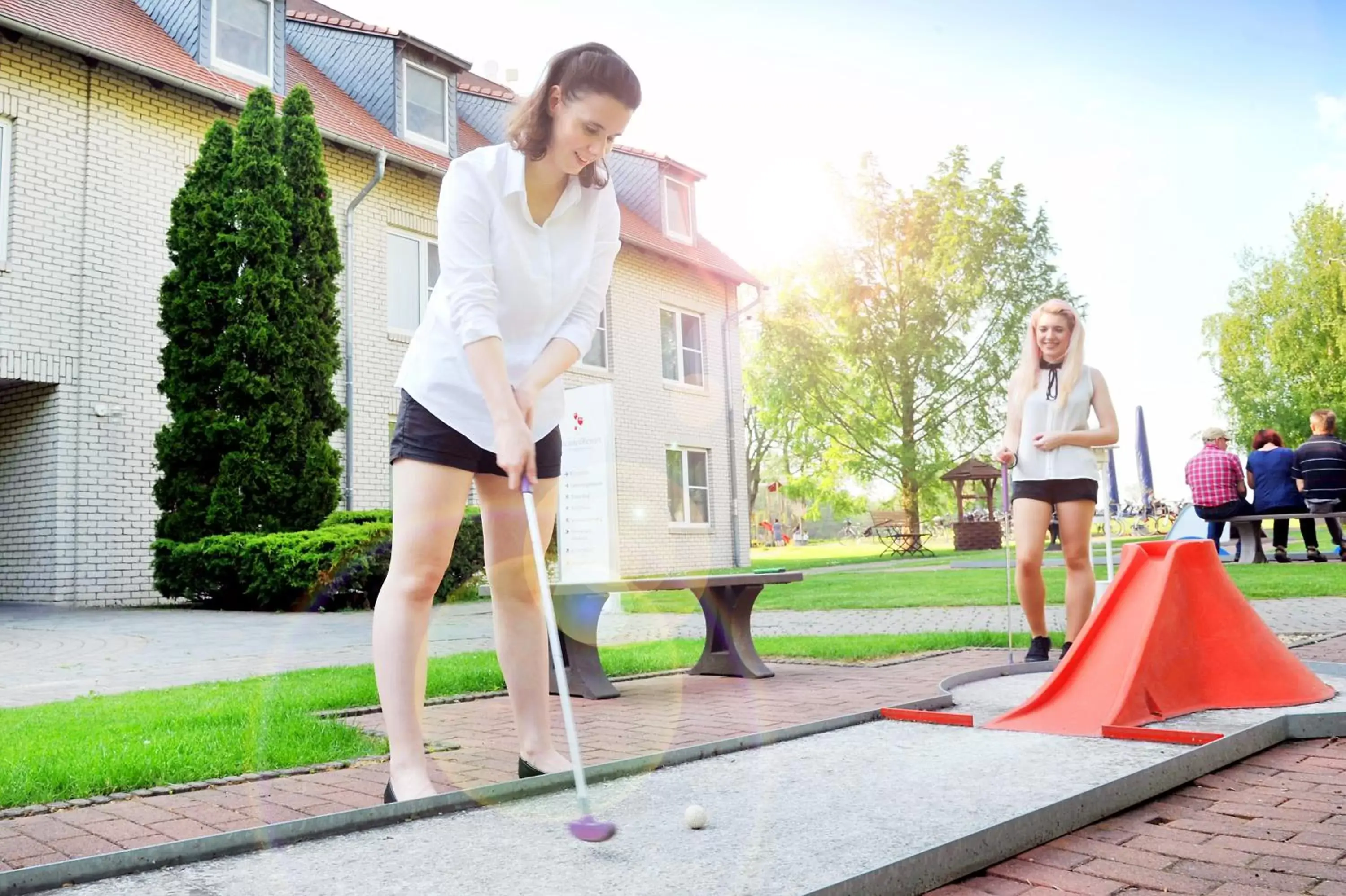 Minigolf in Bernstein Acamed Resort