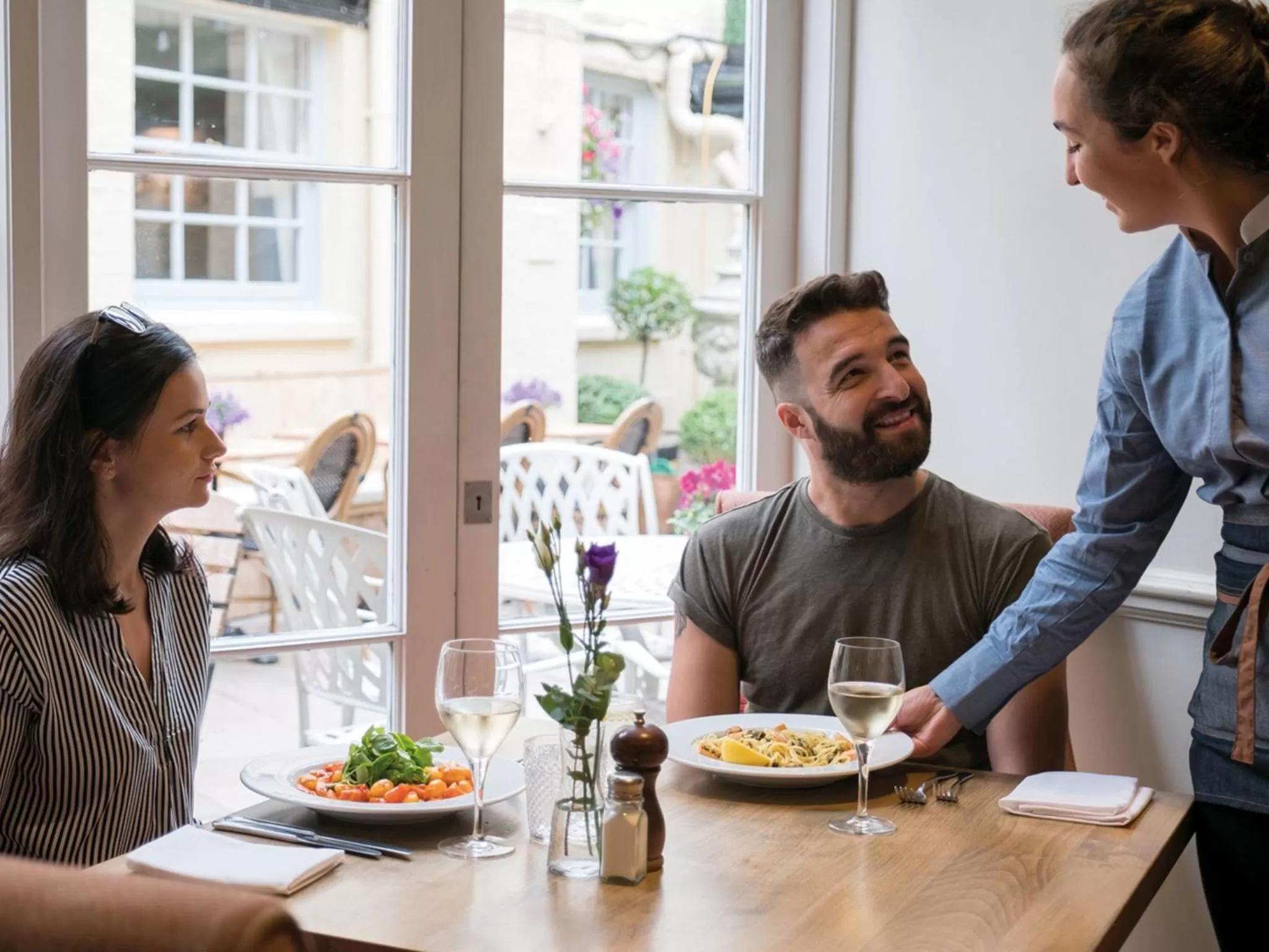 Restaurant/places to eat in The Fleece at Cirencester