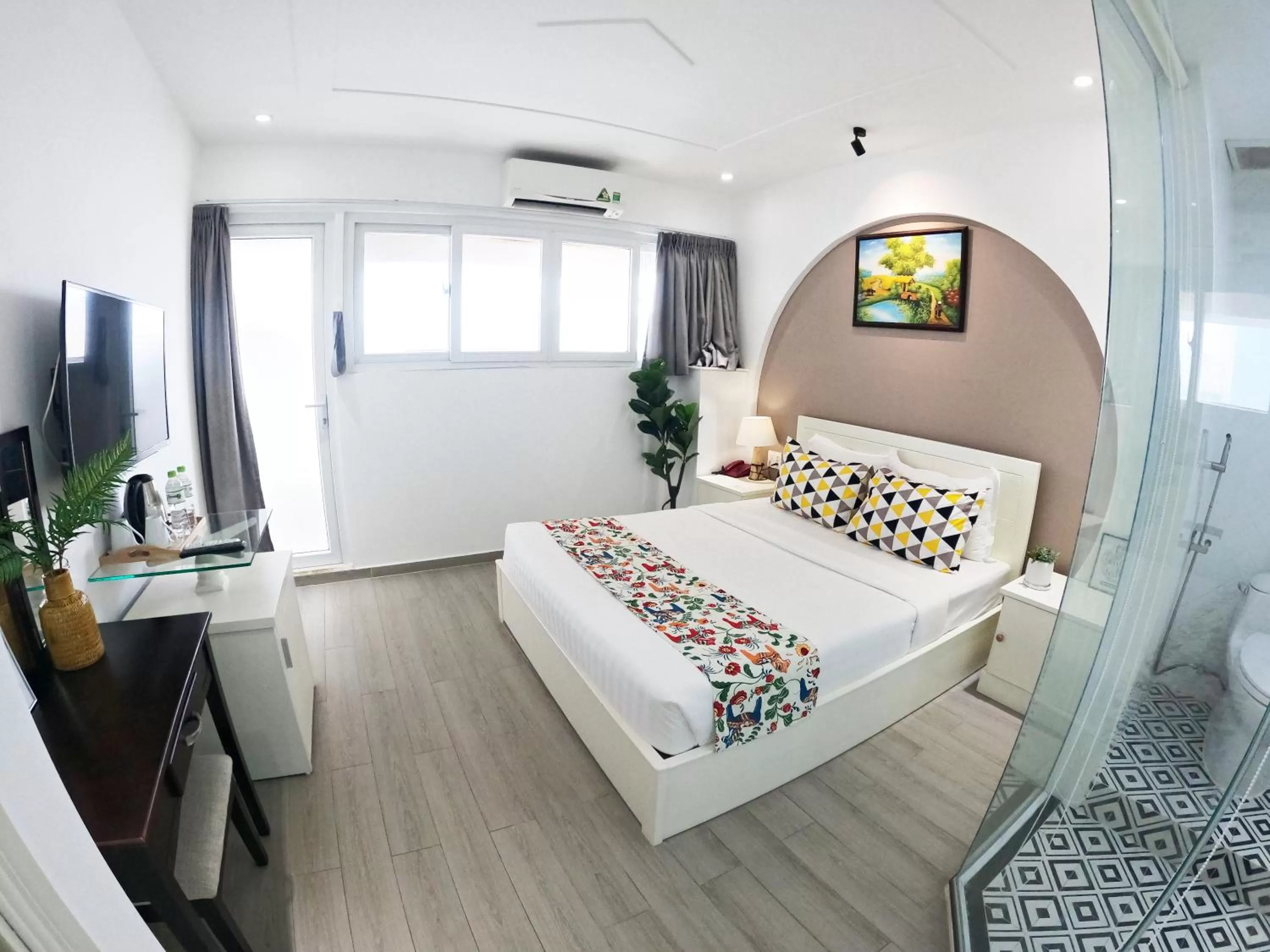 Photo of the whole room, Bed in Dinh Phat Hotel