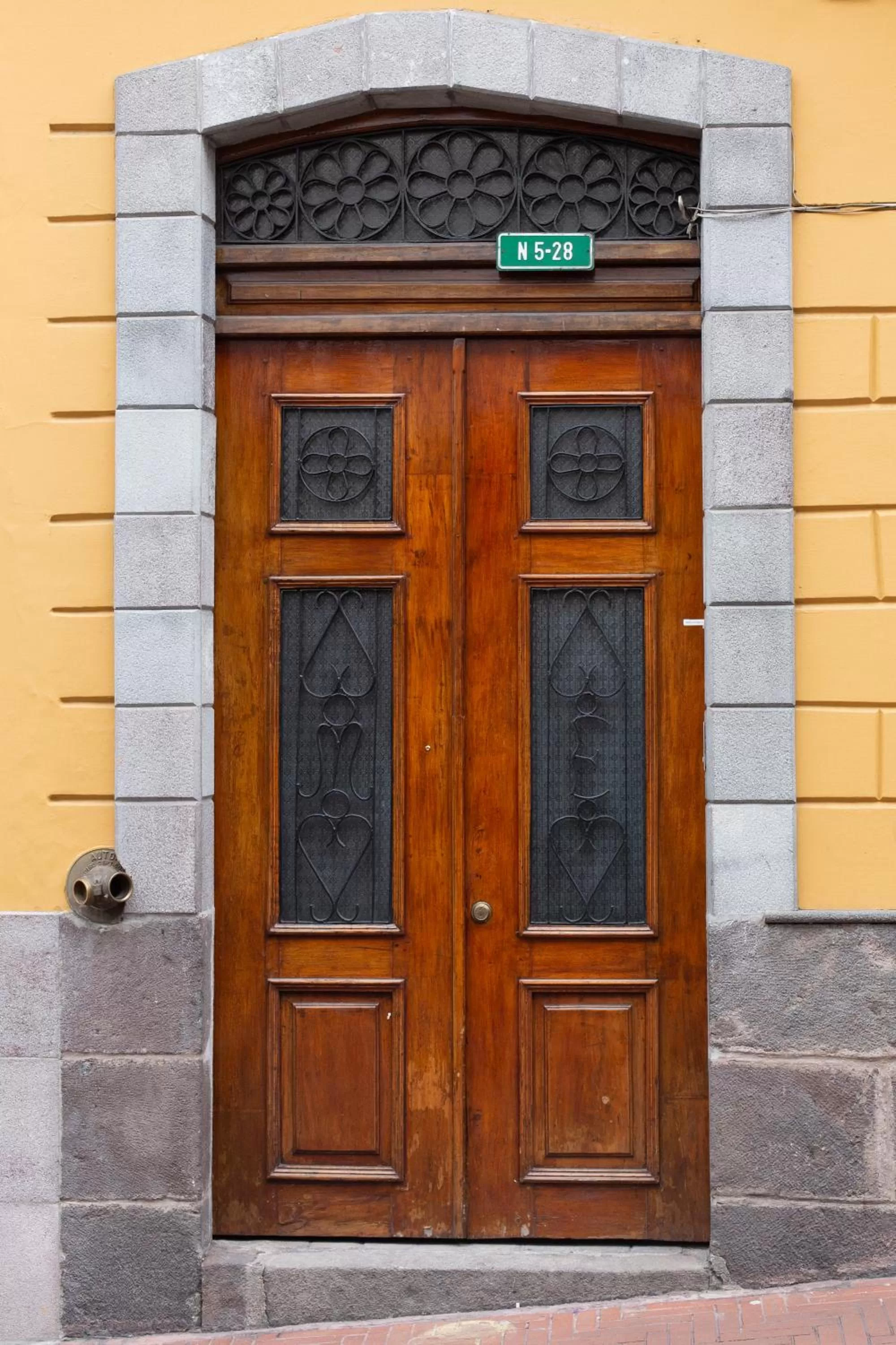 Facade/entrance in Hotel Colonial San Agustin