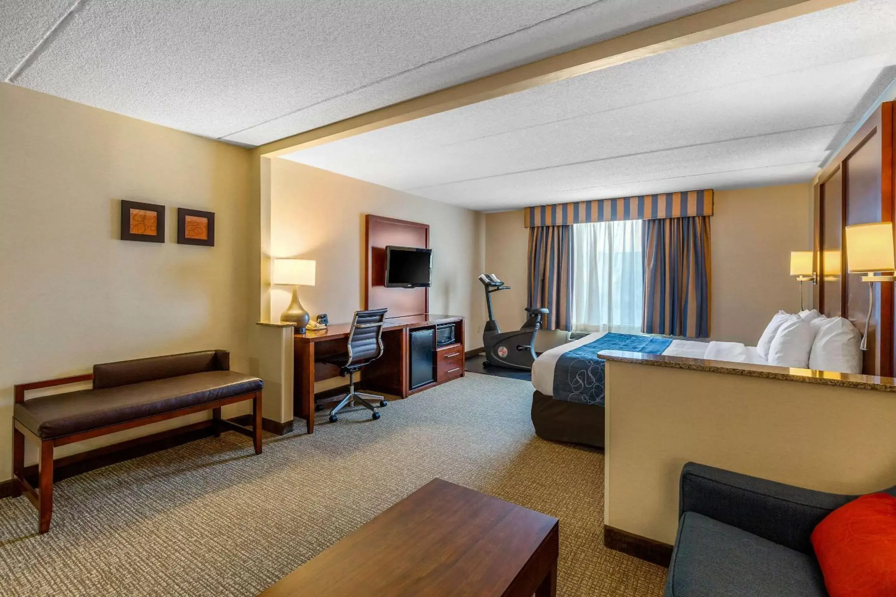 Photo of the whole room in Comfort Suites Manassas