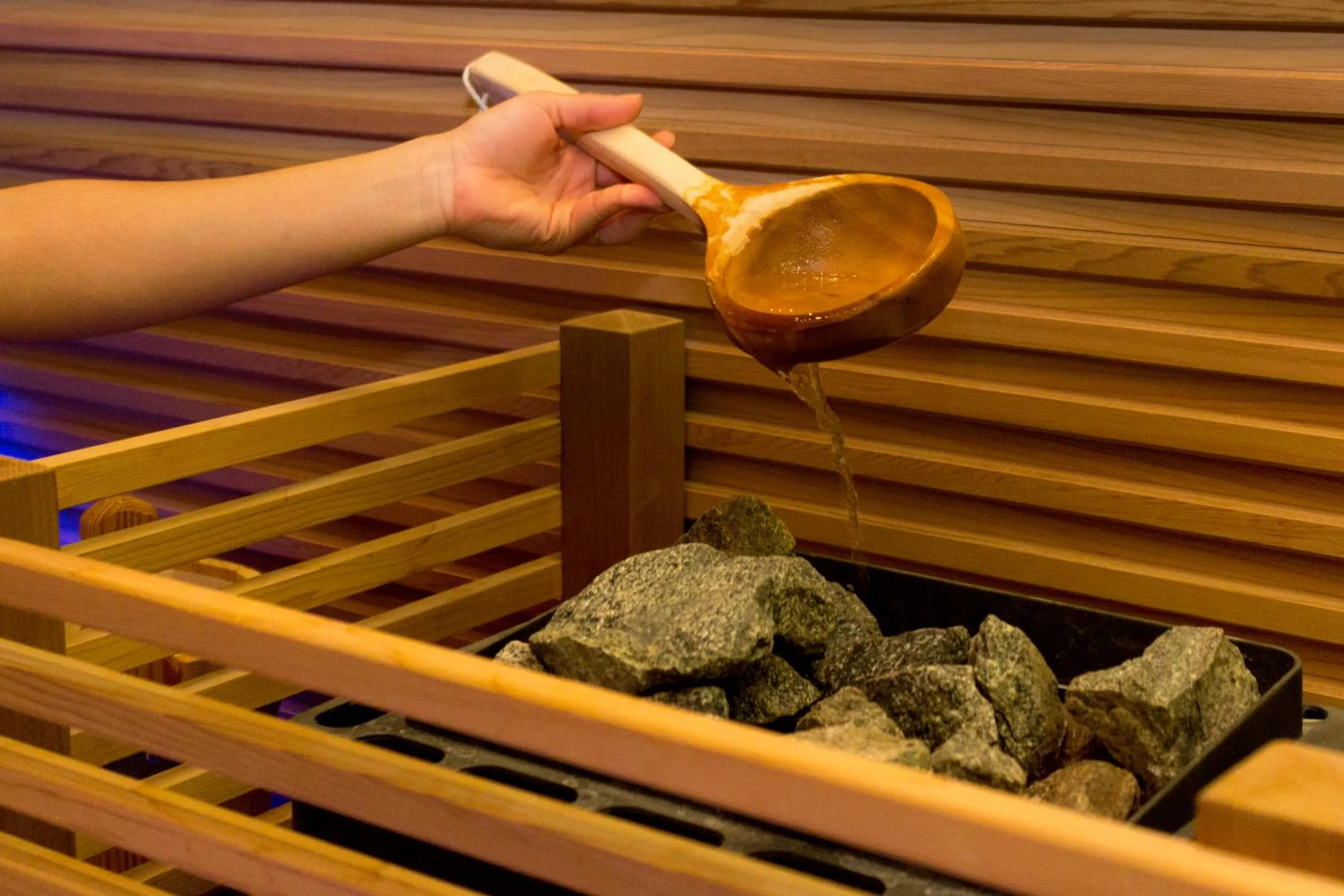 Sauna in Hotel Granduca SPA & Parking