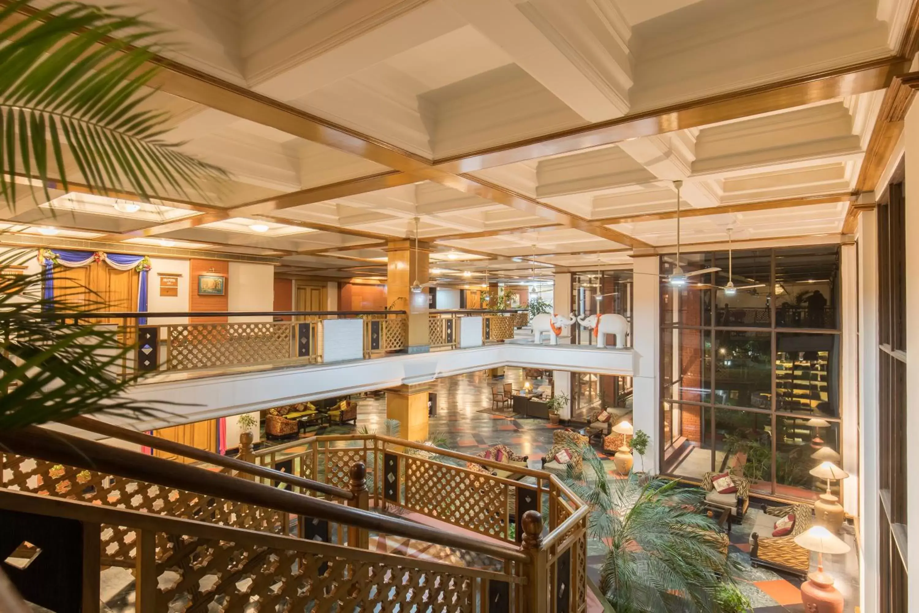 Lobby or reception in Hotel Pokhara Grande