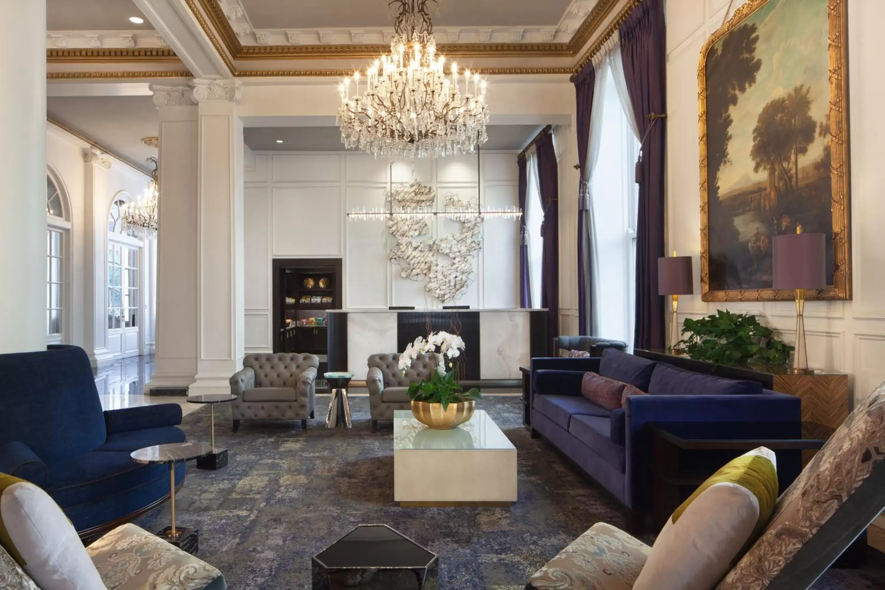 Lobby or reception, Seating Area in Le Pavillon New Orleans