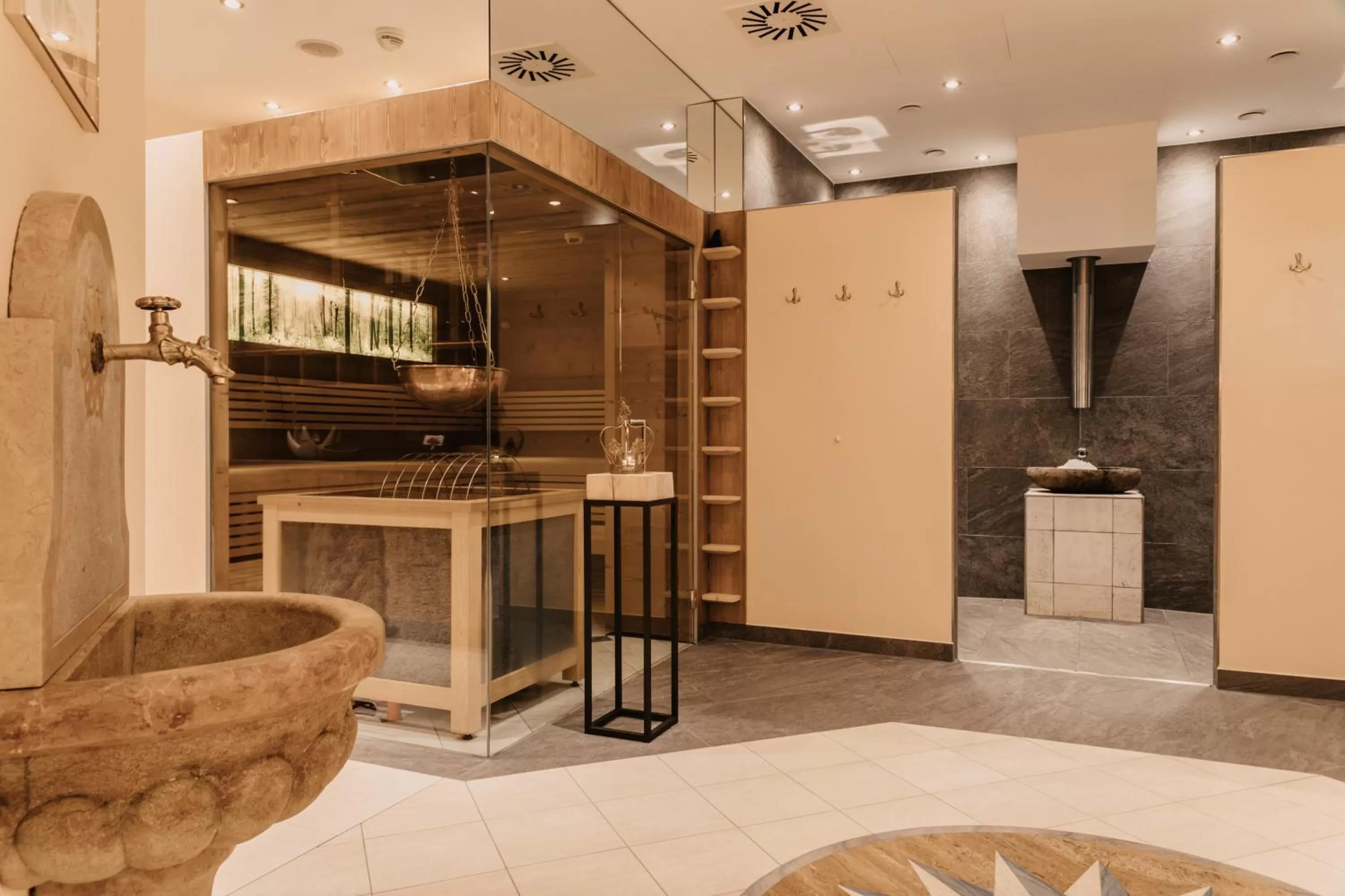 Sauna in Hotel AlpenSchlössl