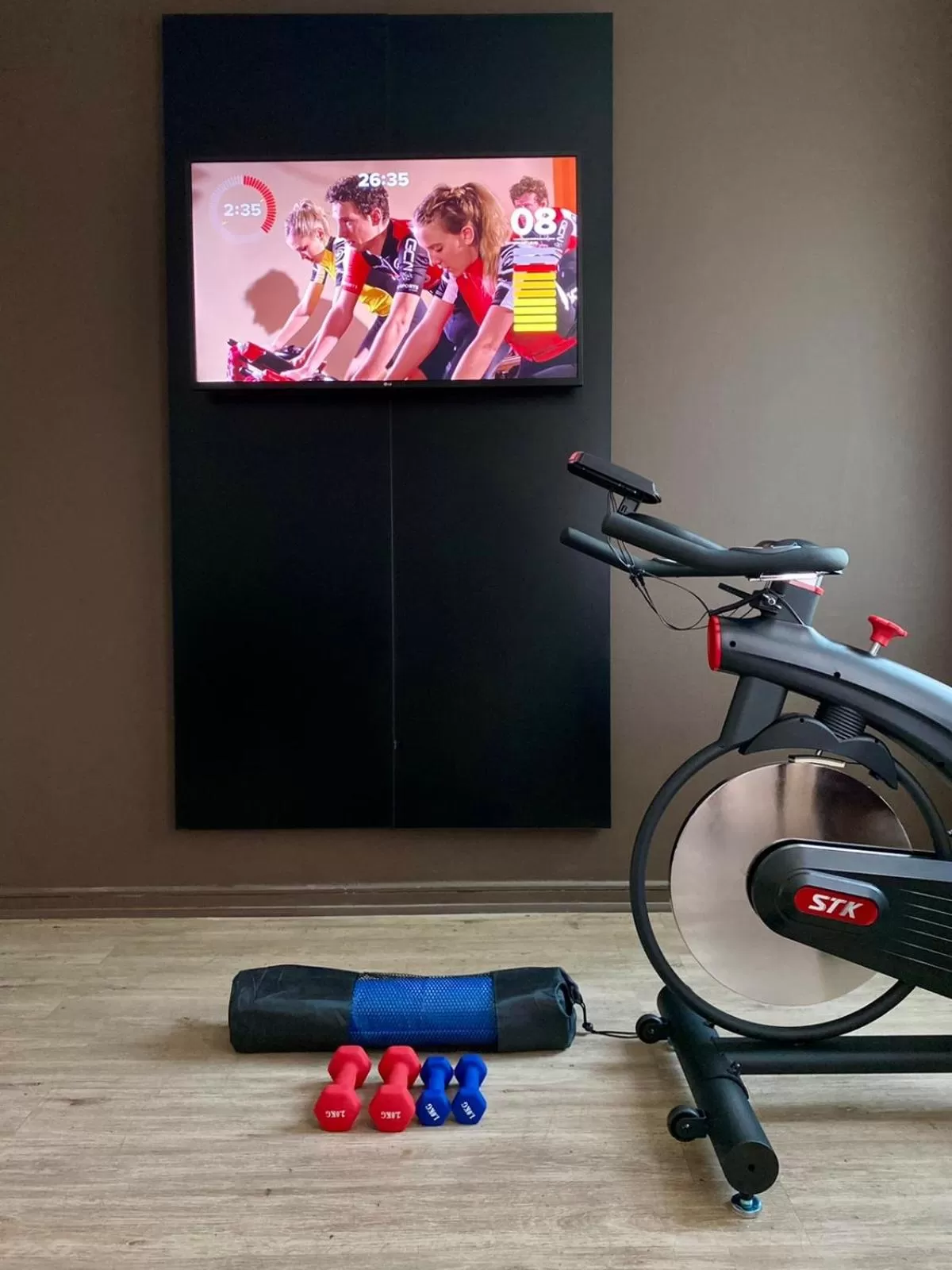 Fitness centre/facilities in Apart Hotel Elite Las Condes