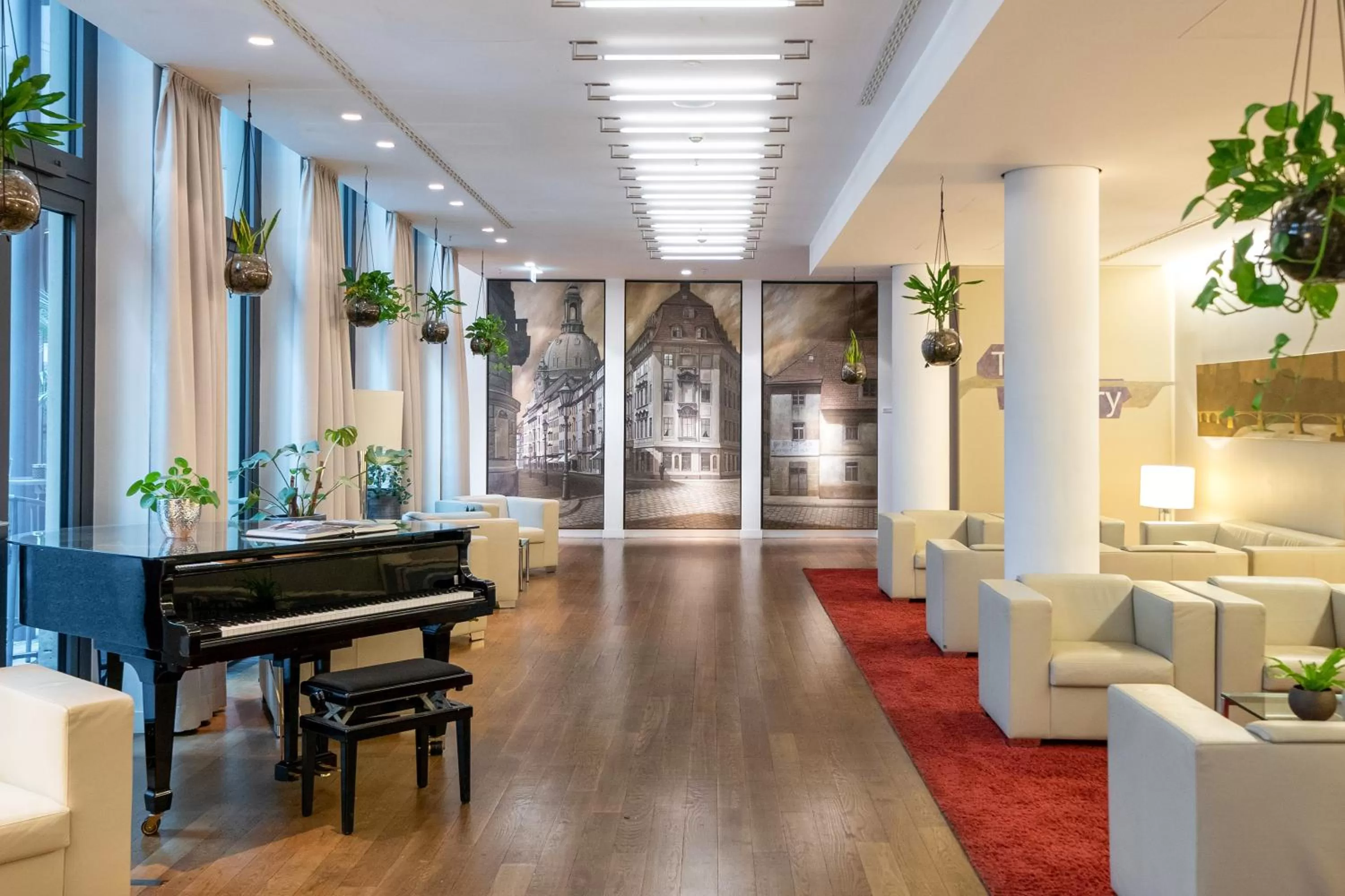 Living room in INNSiDE by Meliá Dresden