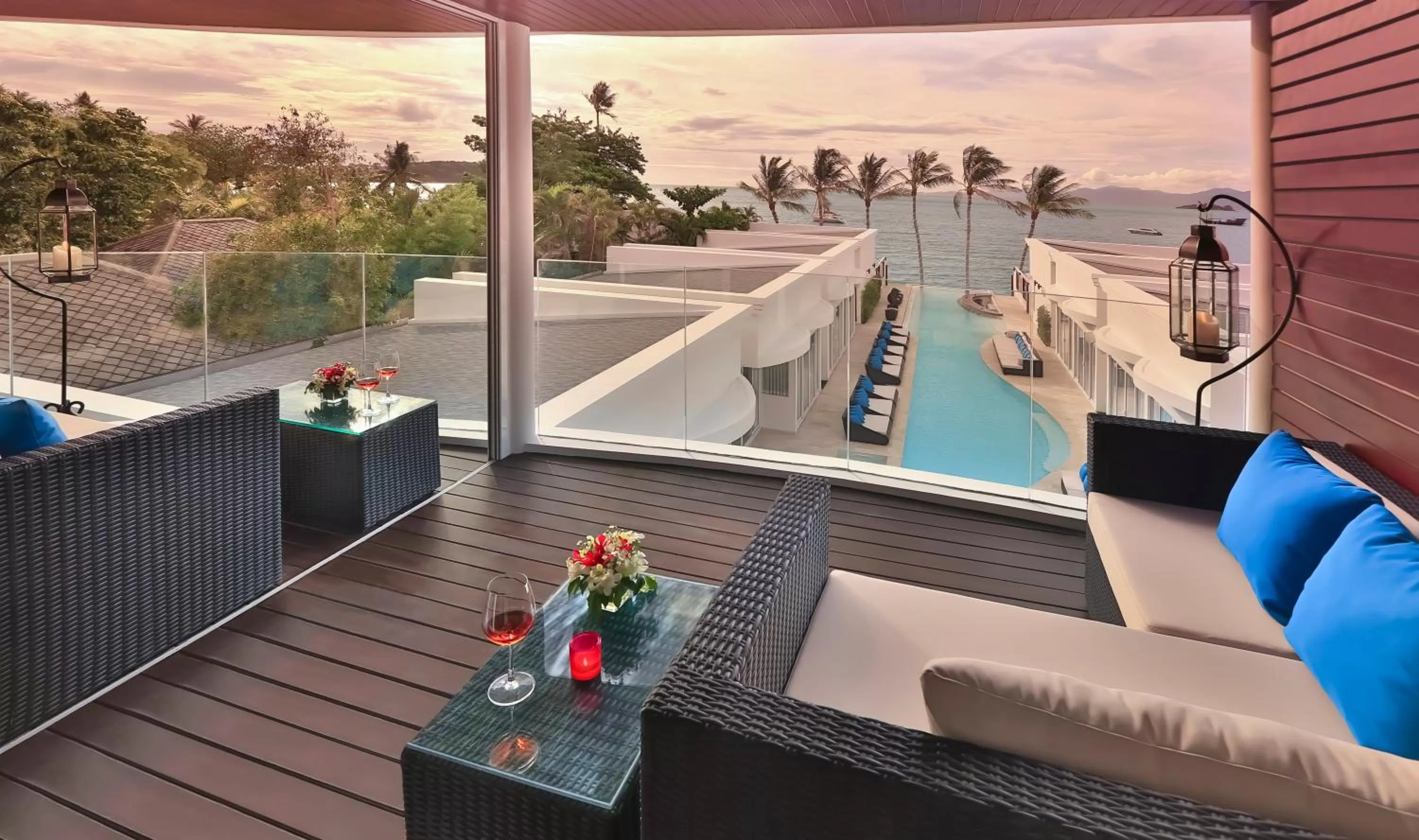 Living room in The Privilege Hotel Ezra Beach Club