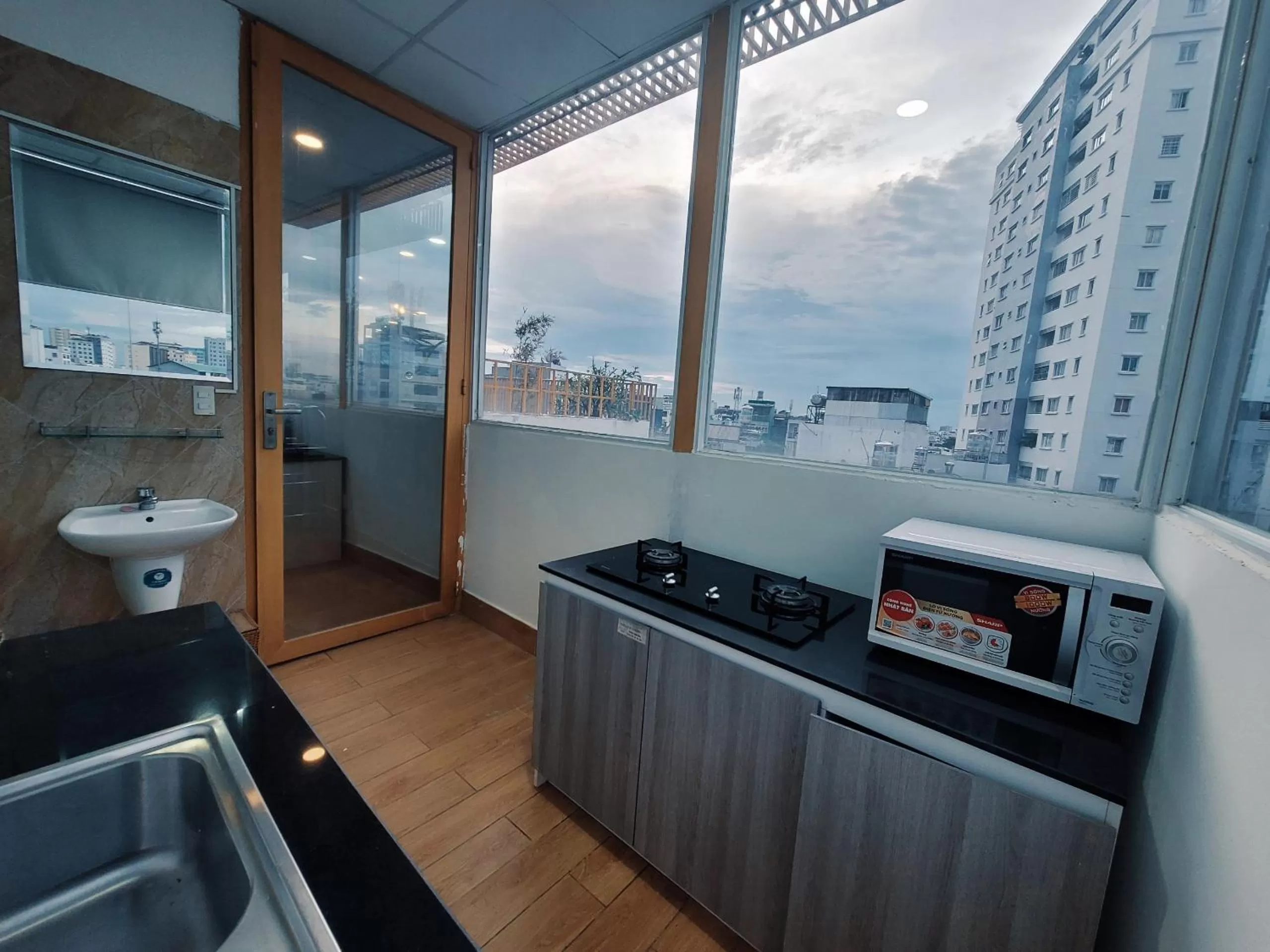 Shower in Cactusland Boutique Hotel