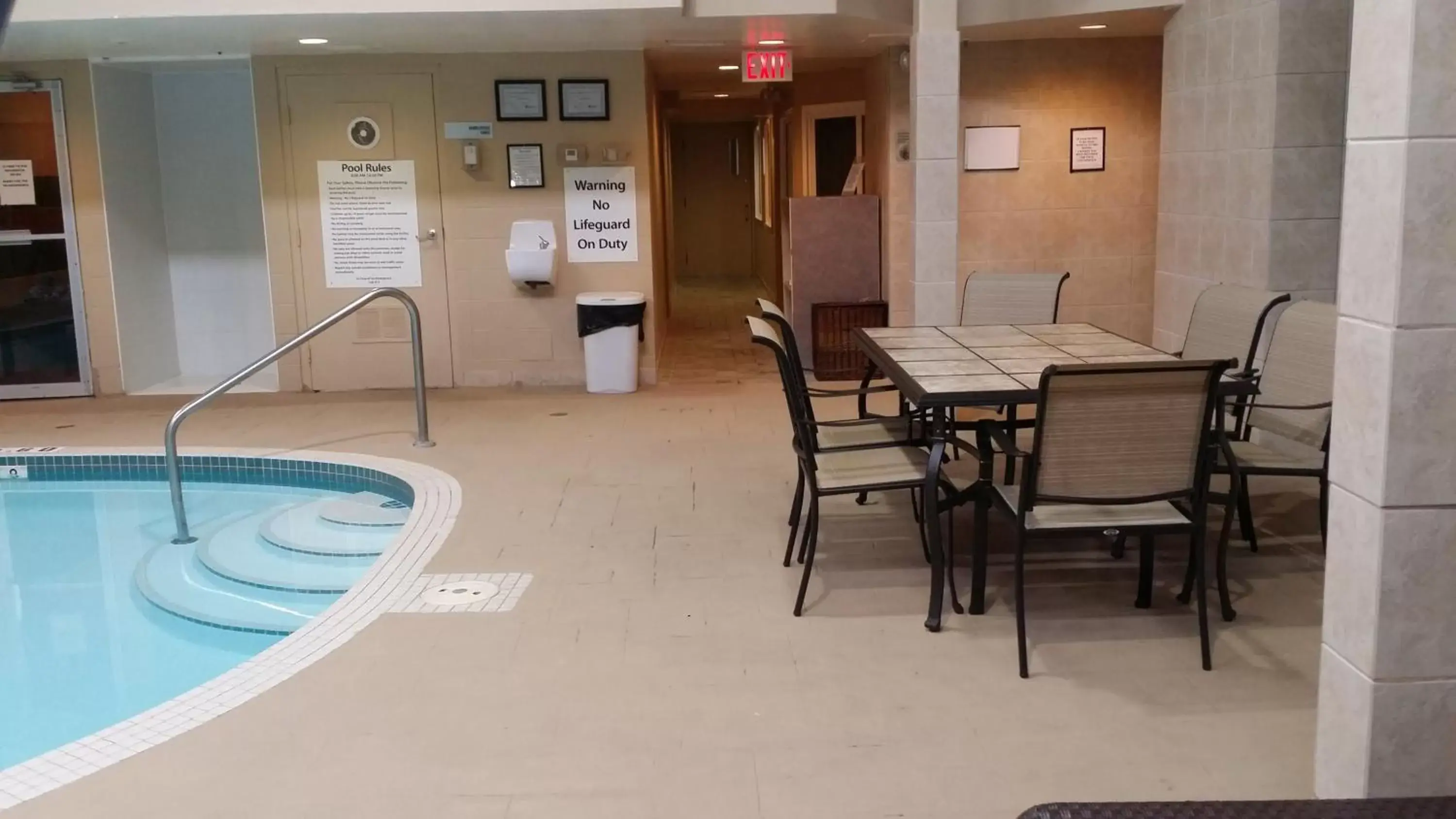 Swimming pool in Holiday Inn Express Red Deer by IHG Swimming pool in Holiday Inn Express Red Deer by IHG