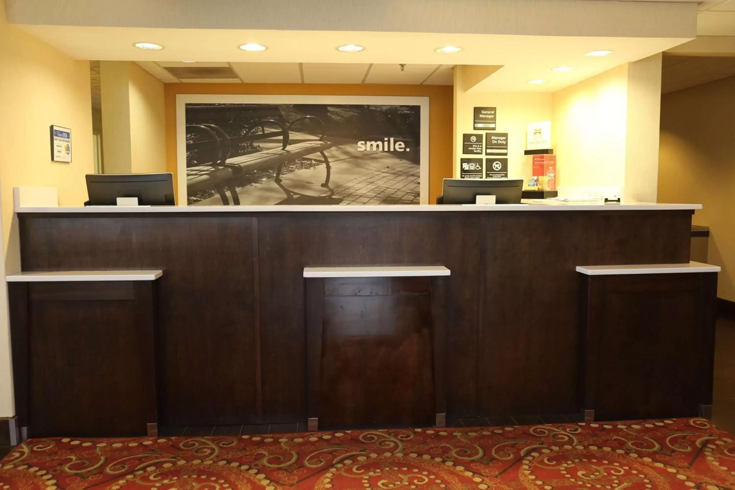 Lobby or reception in Hampton Inn Sumter Lobby or reception in Hampton Inn Sumter