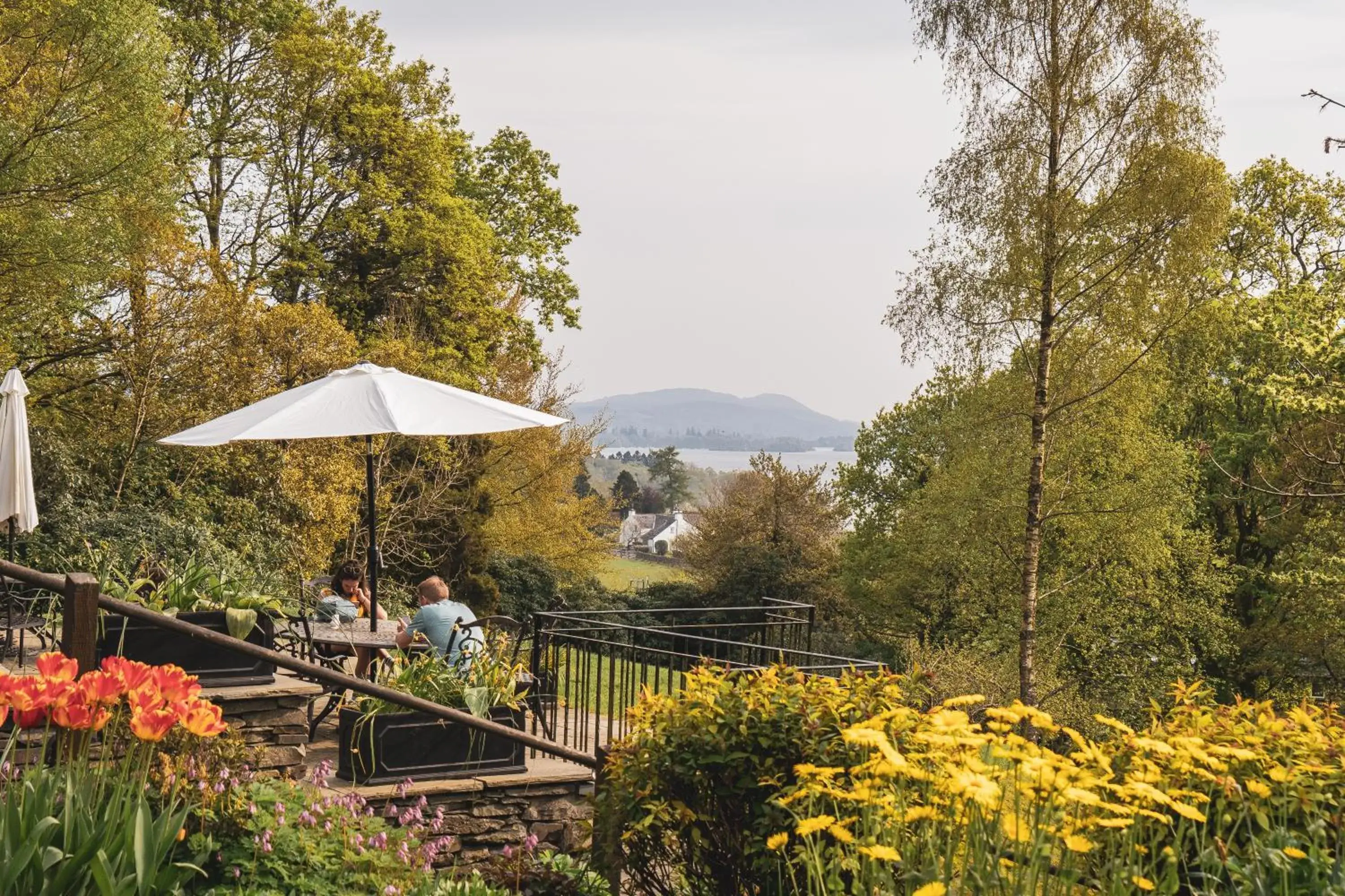 Lake view in Merewood Country House Hotel and Restaurant