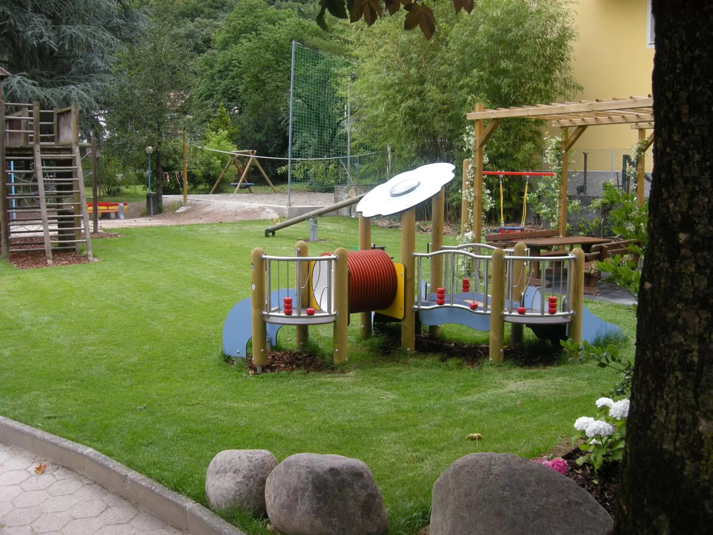 Children play ground, Children's Play Area in Hotel CampingPark Steiner