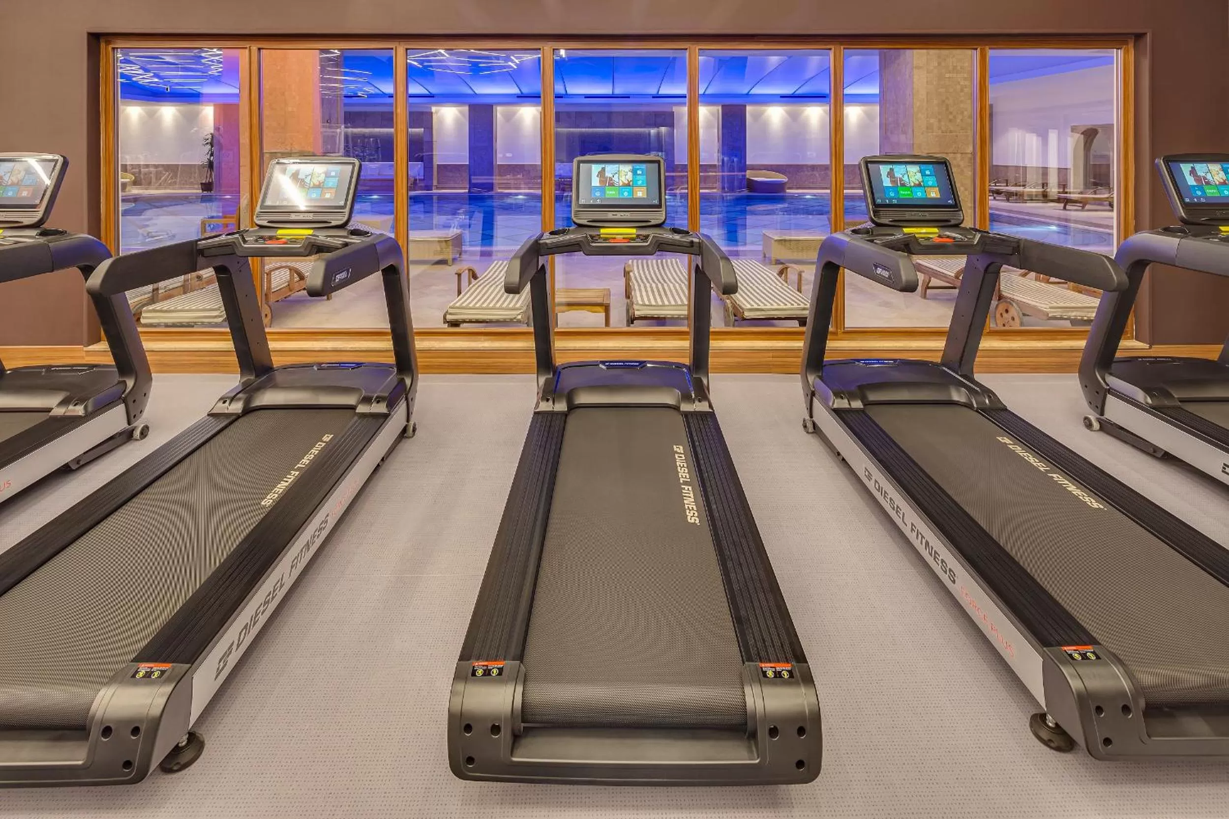 Fitness centre/facilities in Divan Ankara