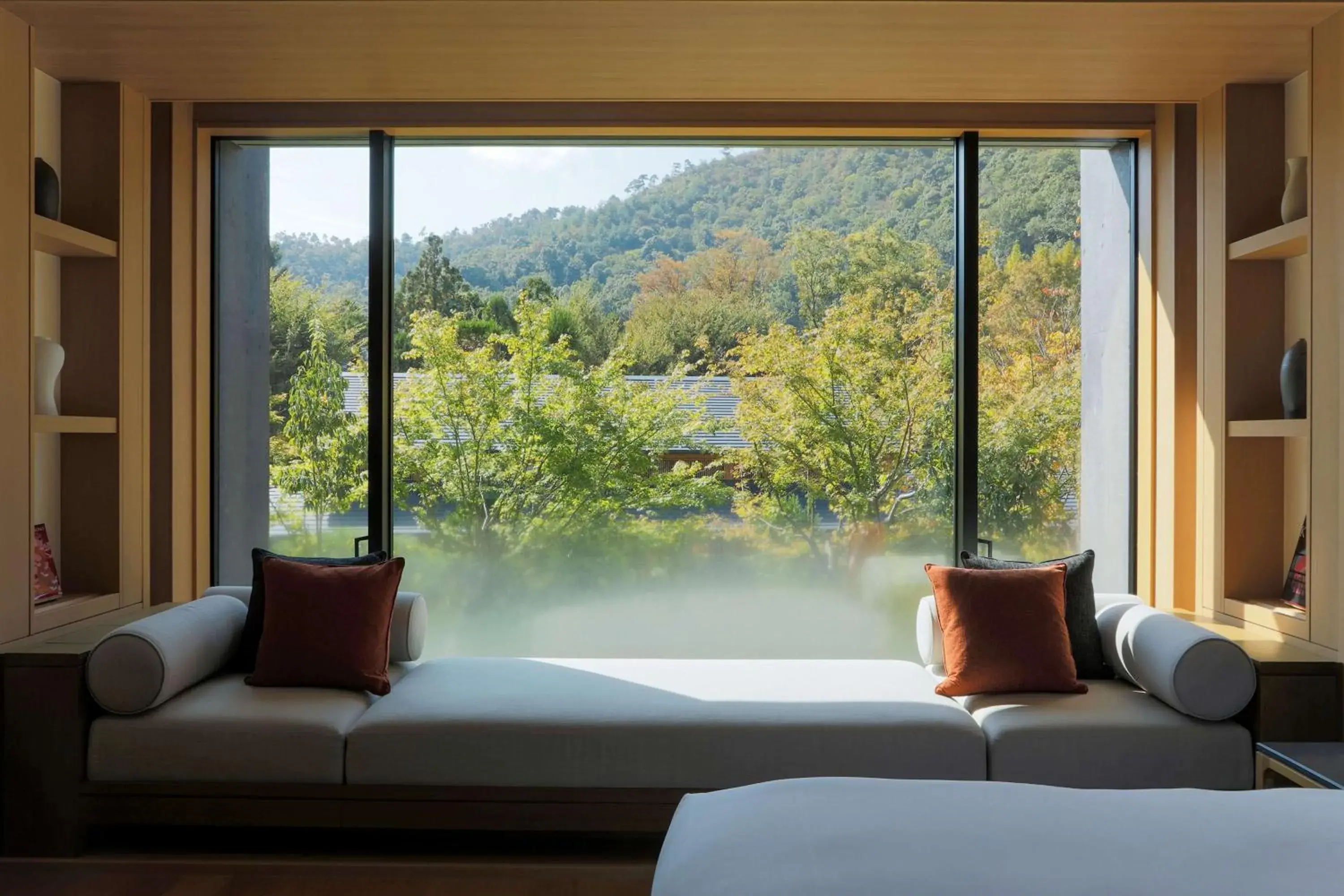 View (from property/room), Bed in ROKU KYOTO, LXR Hotels & Resorts by Hilton View (from property/room), Bed in ROKU KYOTO, LXR Hotels & Resorts by Hilton
