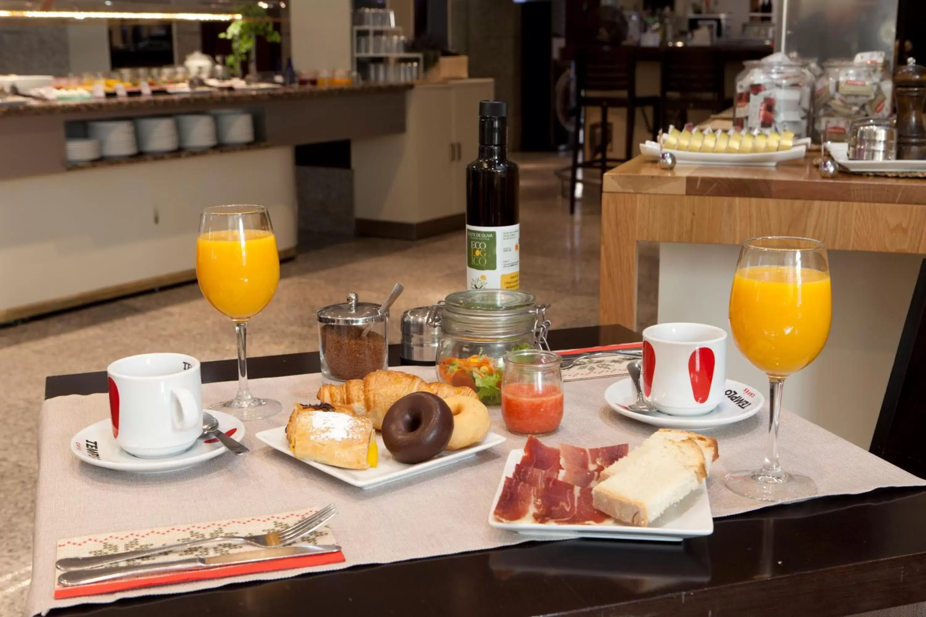 Breakfast in Hotel San Juan de los Reyes