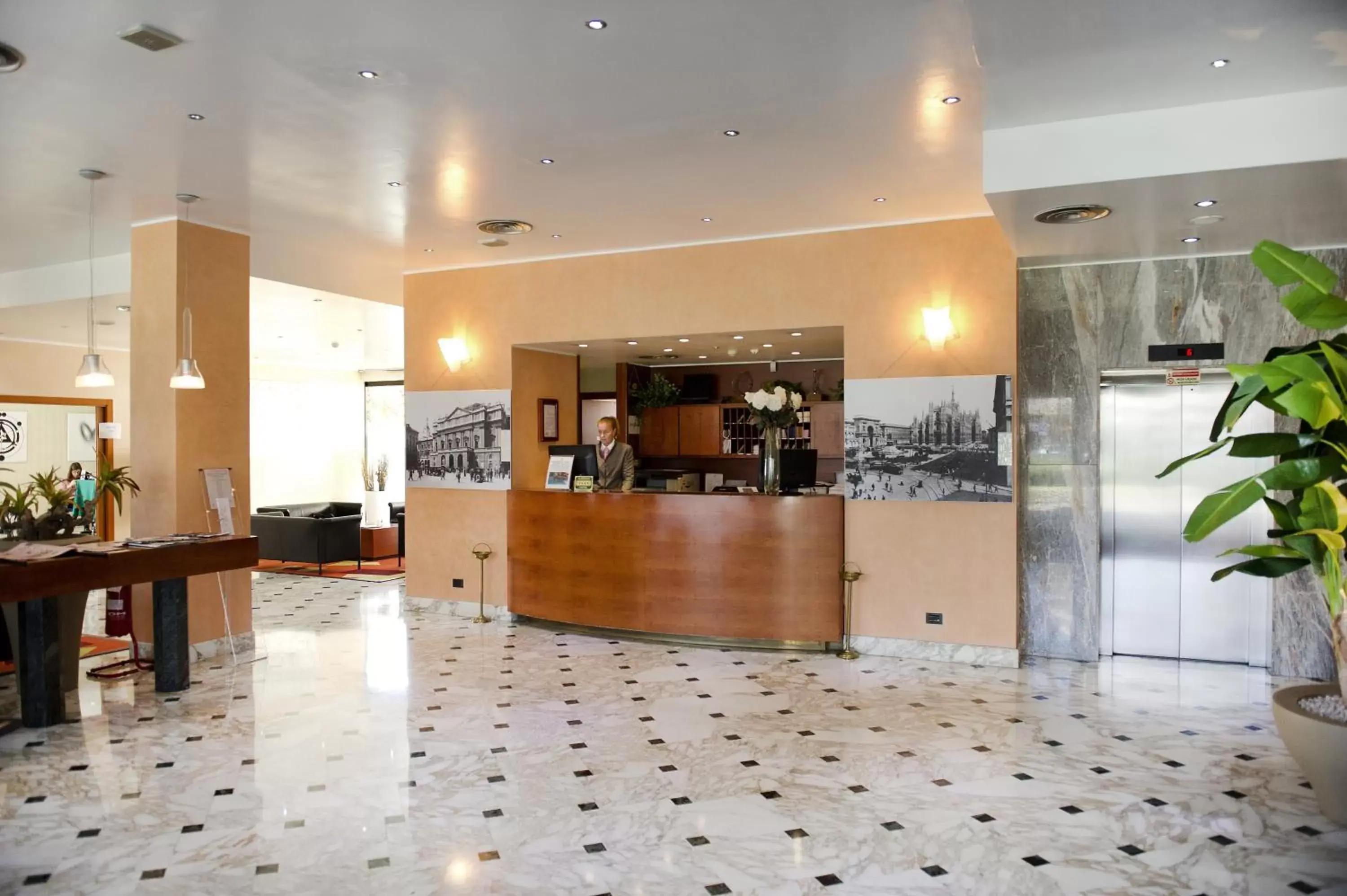 Lobby or reception in Abacus Hotel