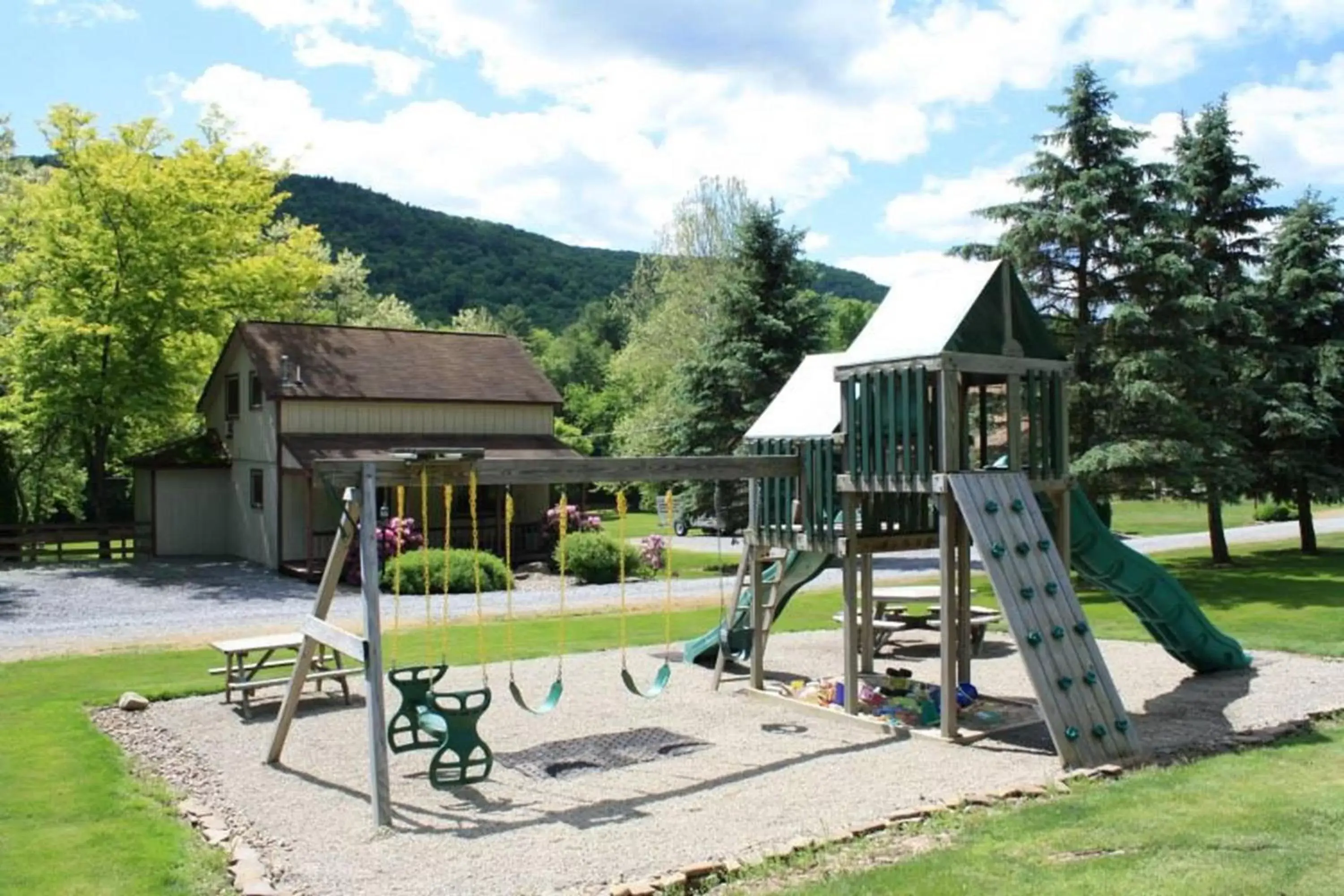 Children play ground, Children's Play Area in Rough Cut Lodge