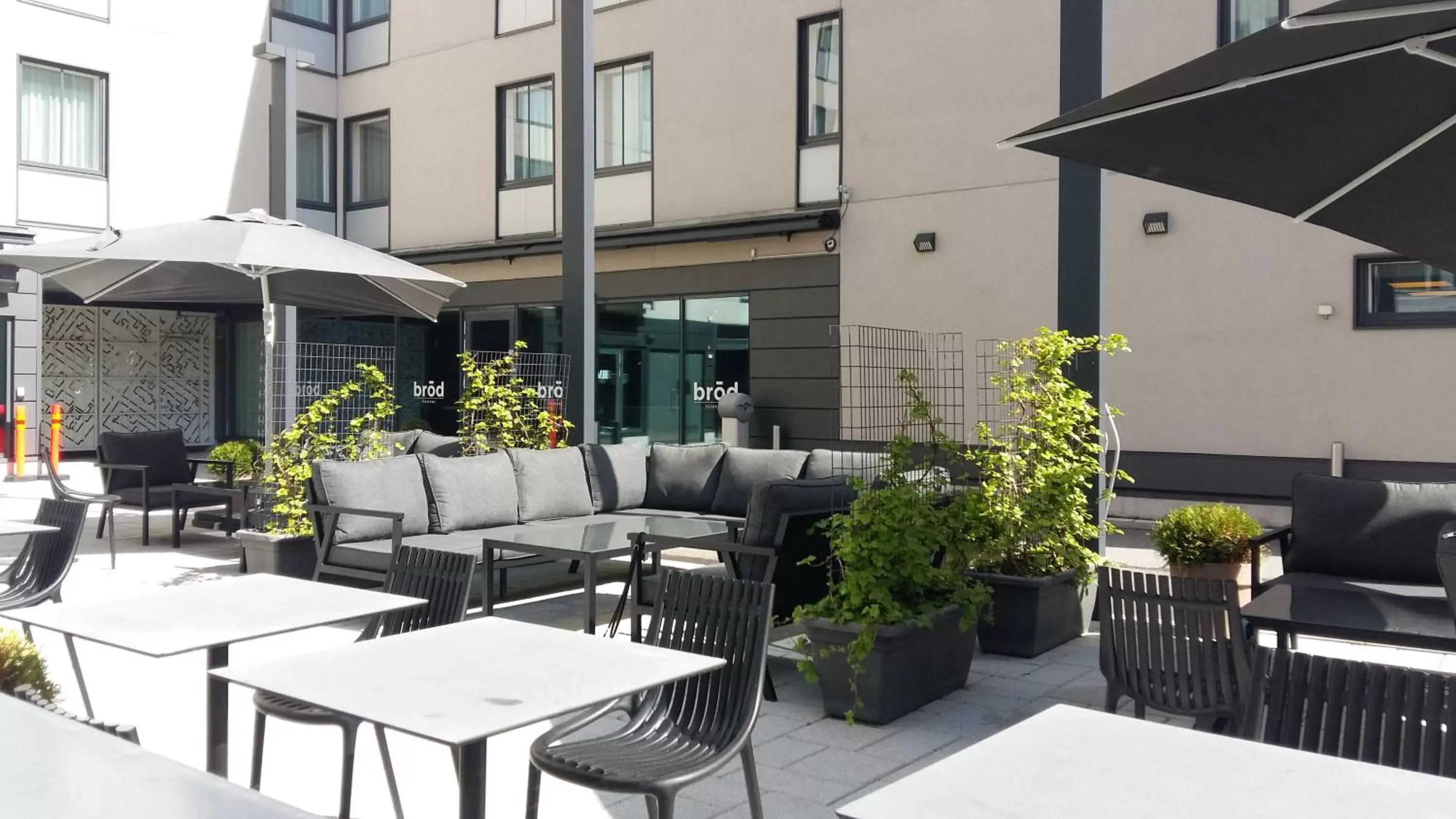 Balcony/Terrace in Hotel Indigo Helsinki-Boulevard, an IHG Hotel