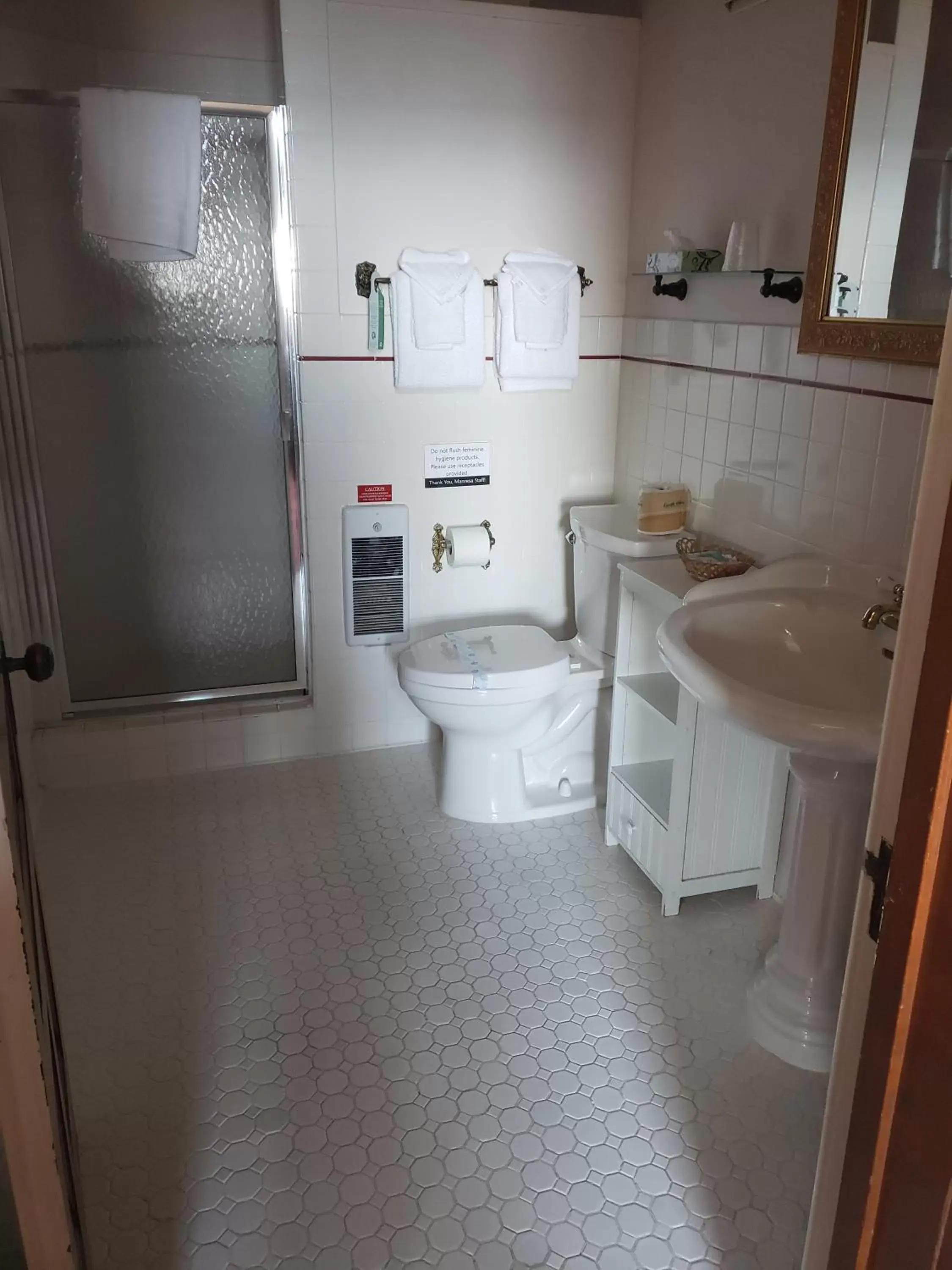 Shower, Bathroom in Manresa Castle