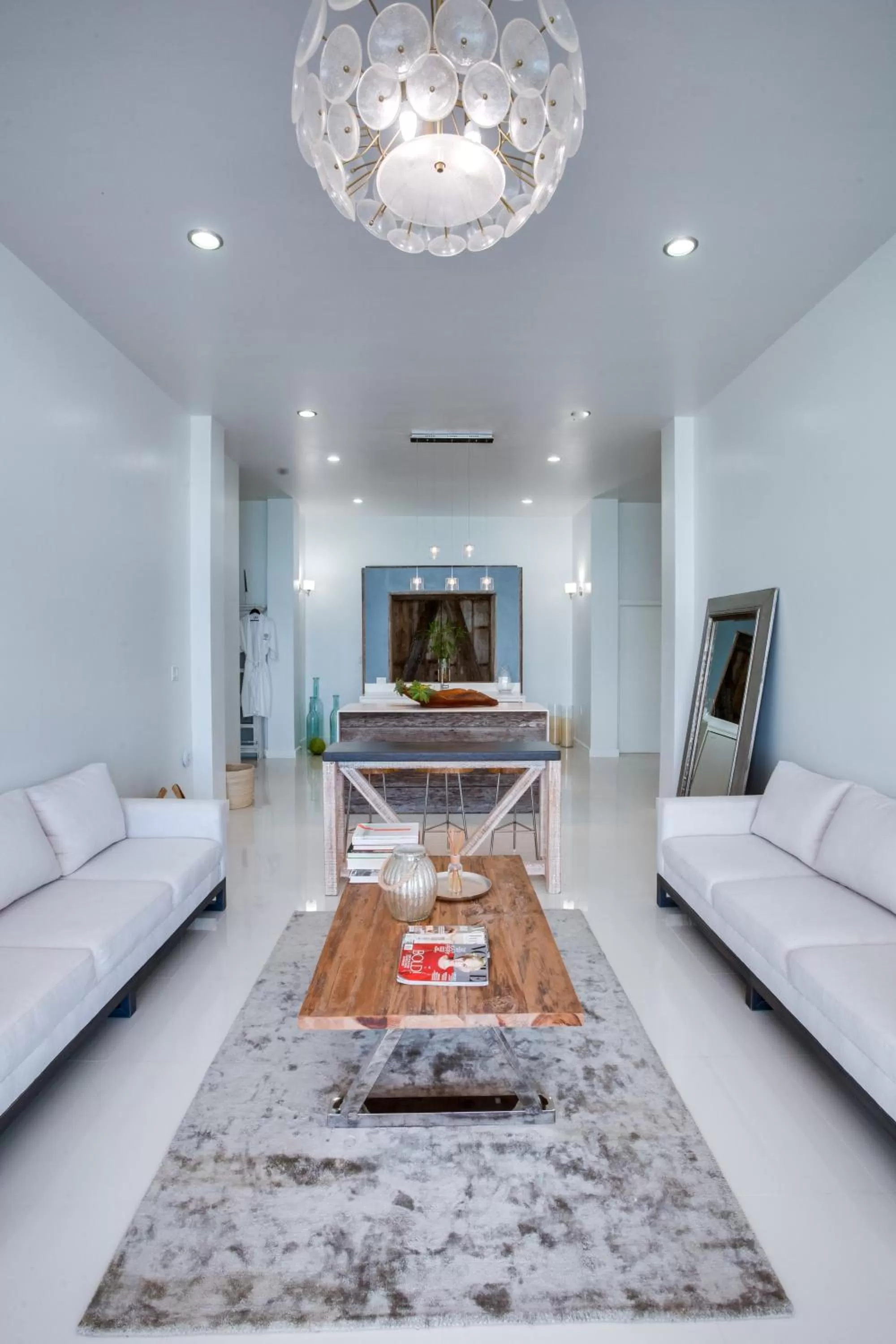 Living room in The Ellysian Boutique Hotel