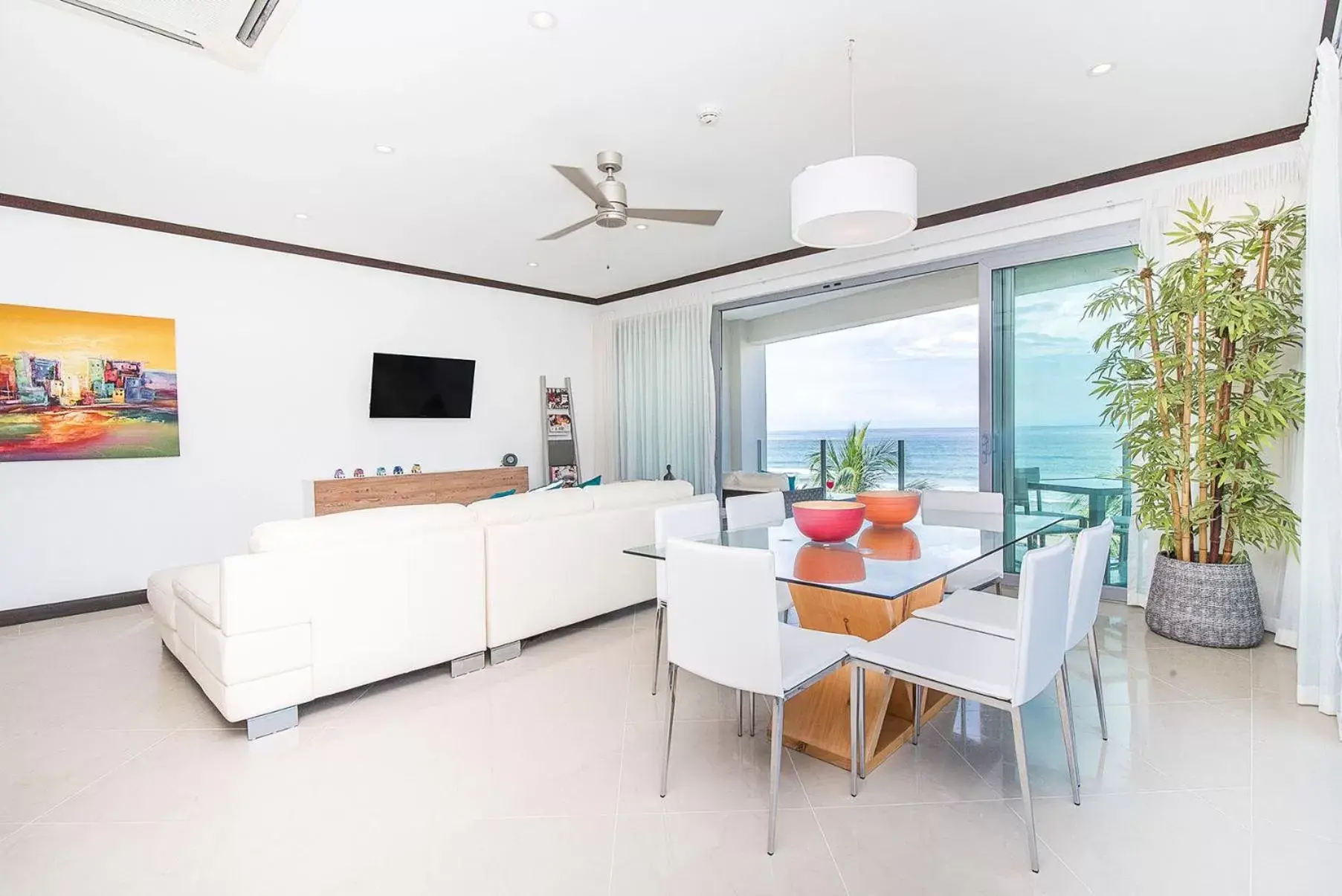 Dining Area in Best in Jaco Condos at Diamante del Sol