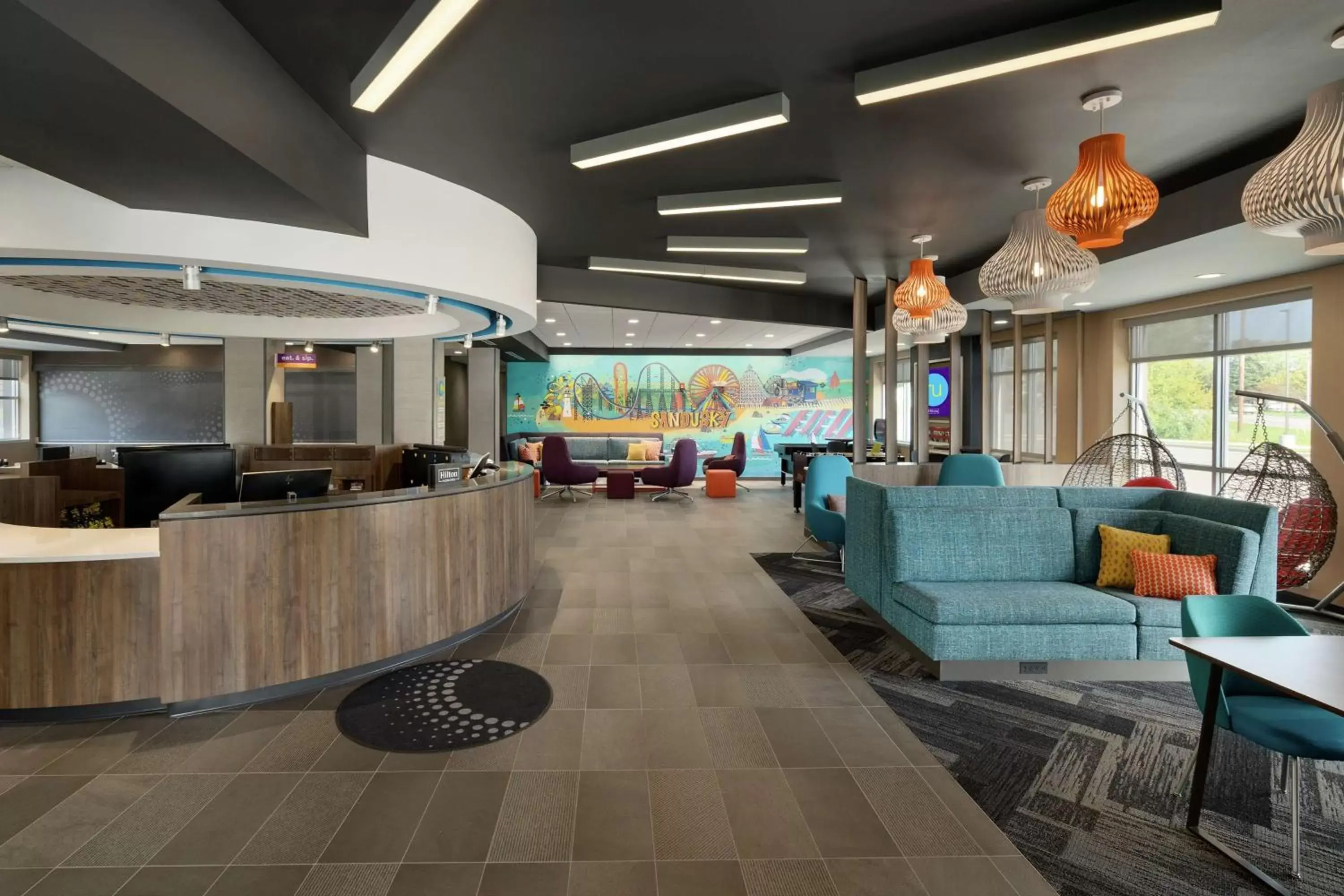 Lobby or reception, Lobby/Reception in Tru By Hilton Sandusky, Oh