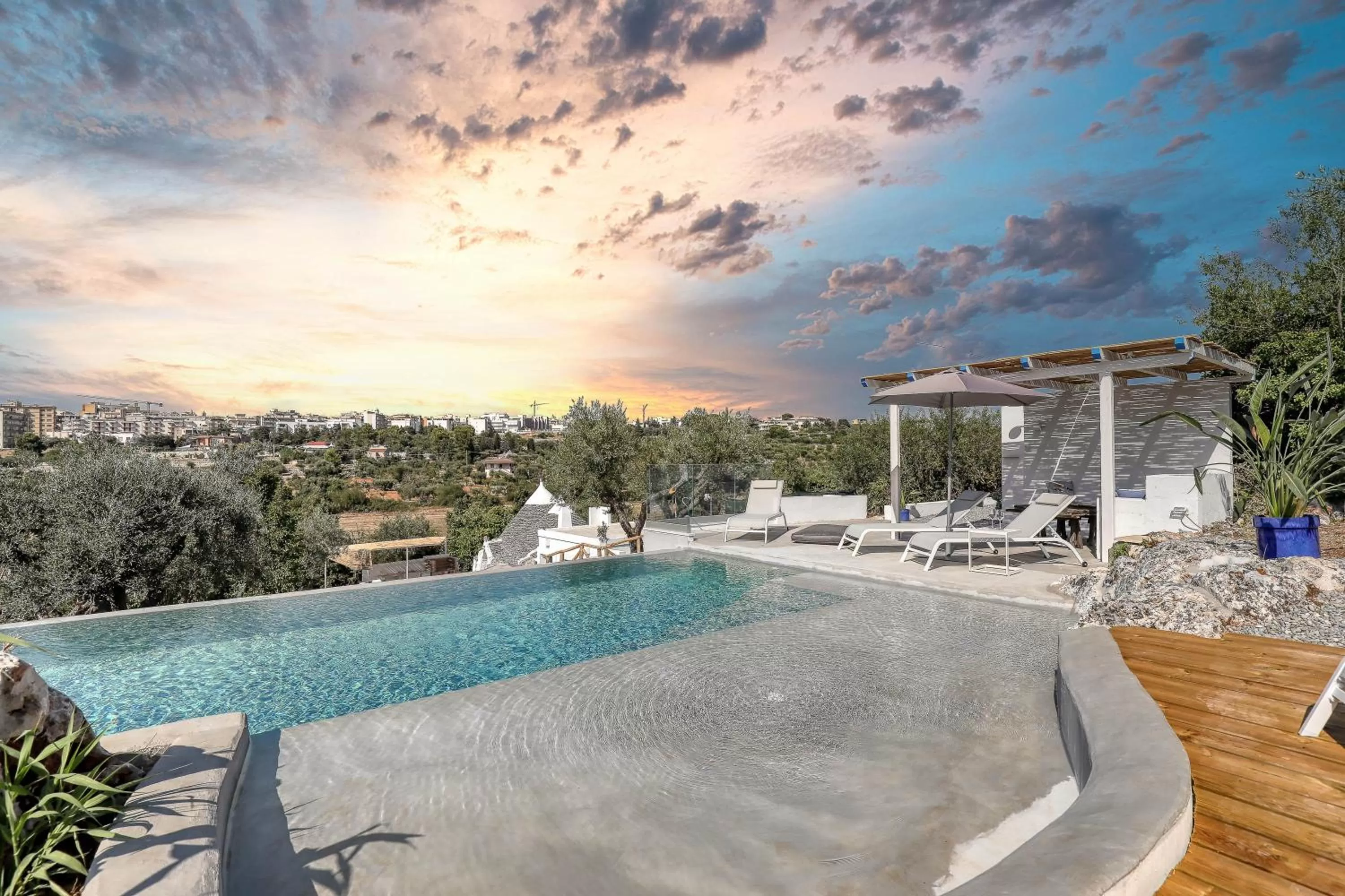 Natural landscape in Trulli Terra Magica