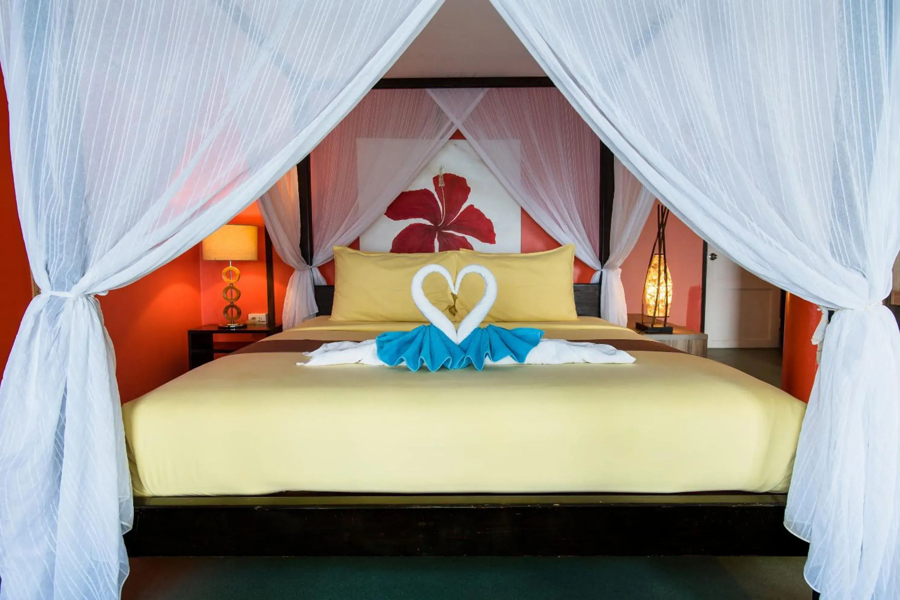 Bed in Lareena Resort Koh Larn Pattaya Bed in Lareena Resort Koh Larn Pattaya