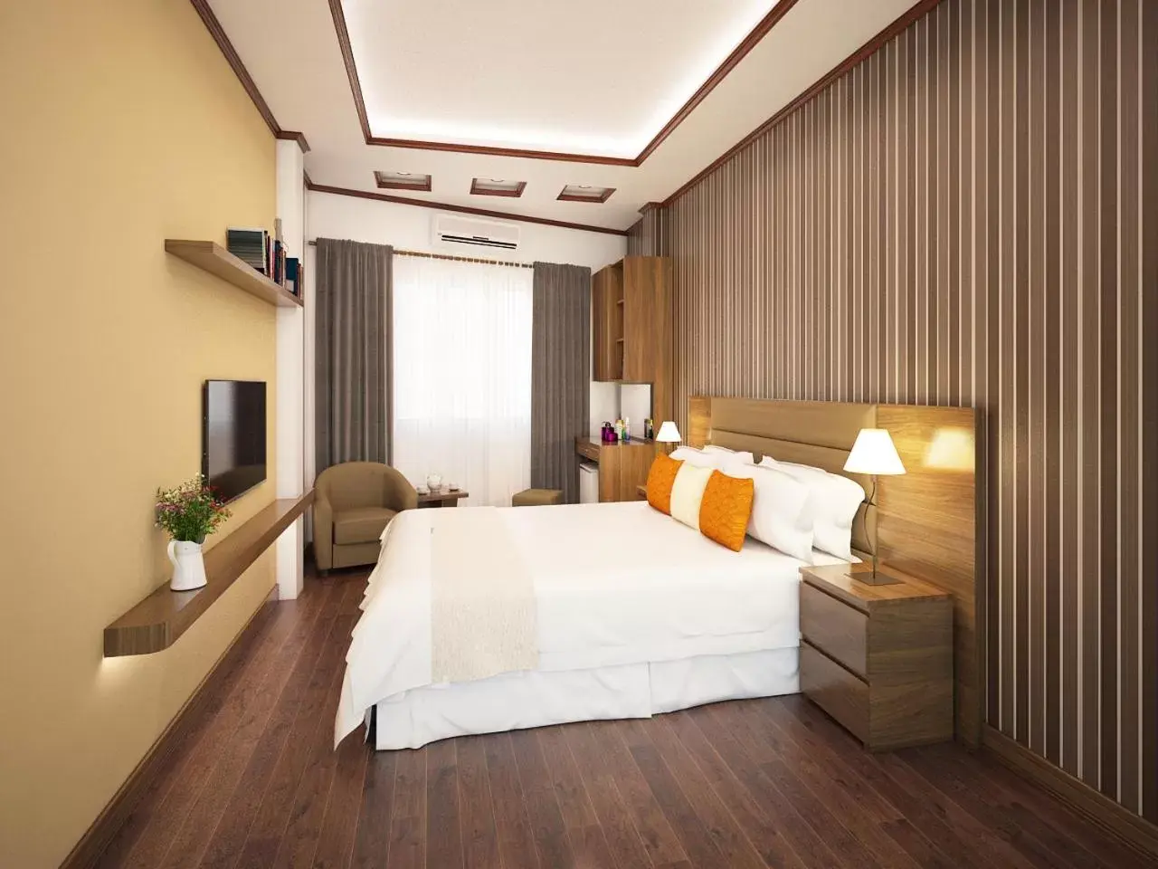 Photo of the whole room, Bed in Hanoi Bel Ami Hotel Photo of the whole room, Bed in Hanoi Bel Ami Hotel