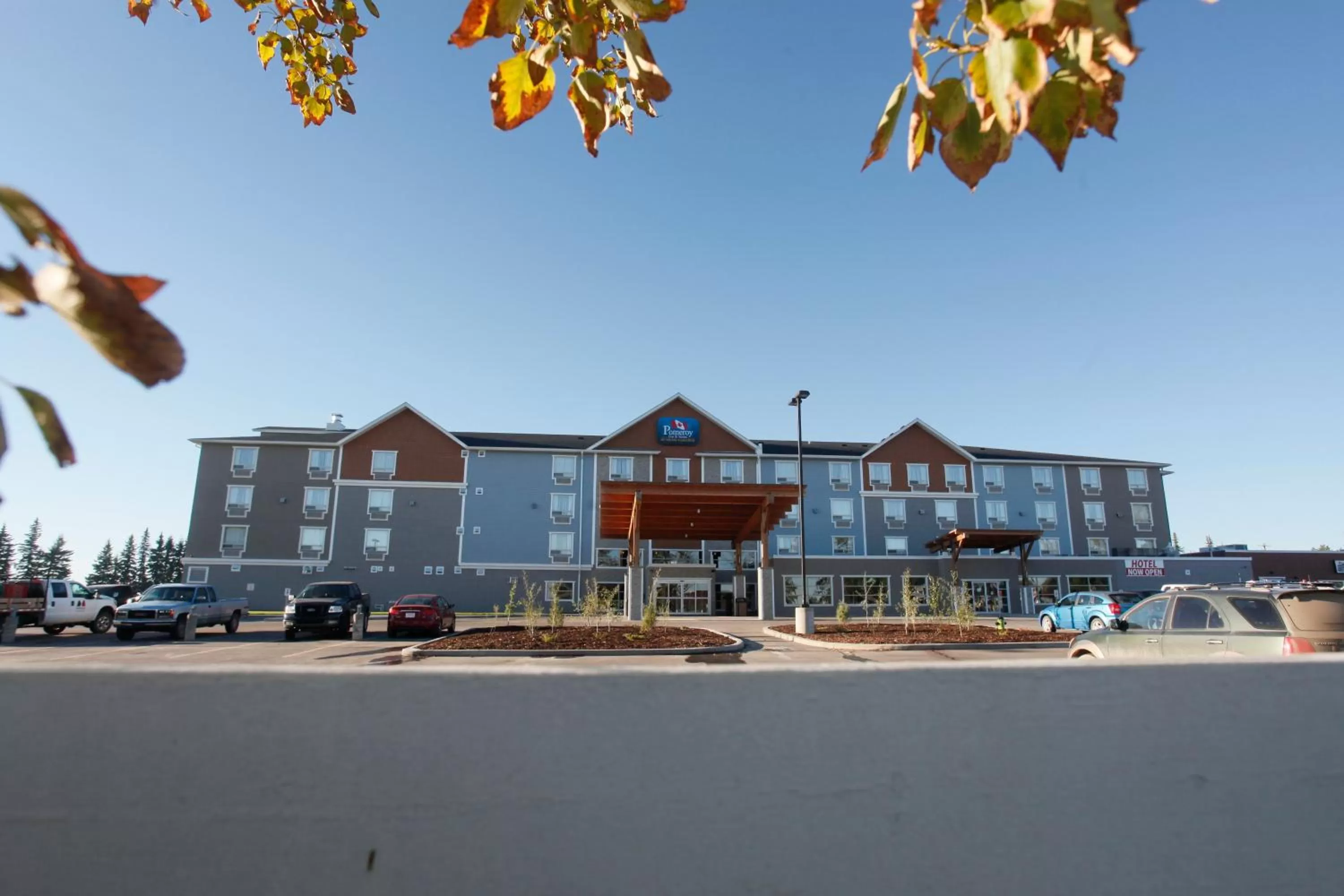 Property building in Pomeroy Inn & Suites at Olds College