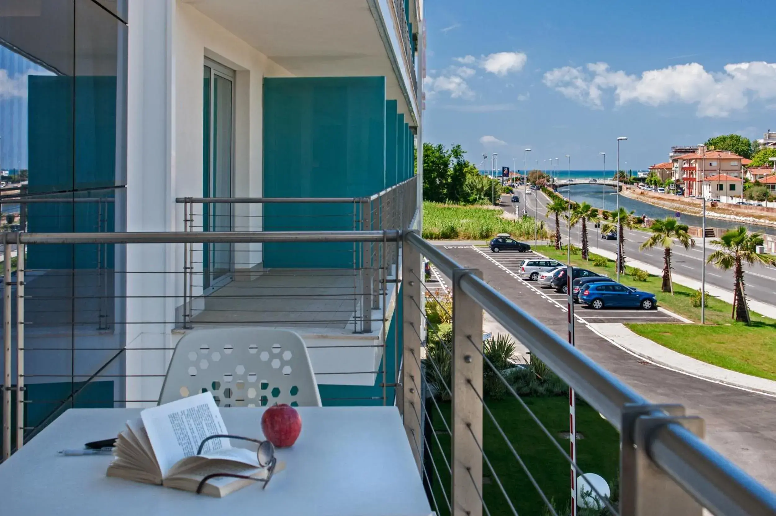 Balcony/Terrace in Hotel Viareggio