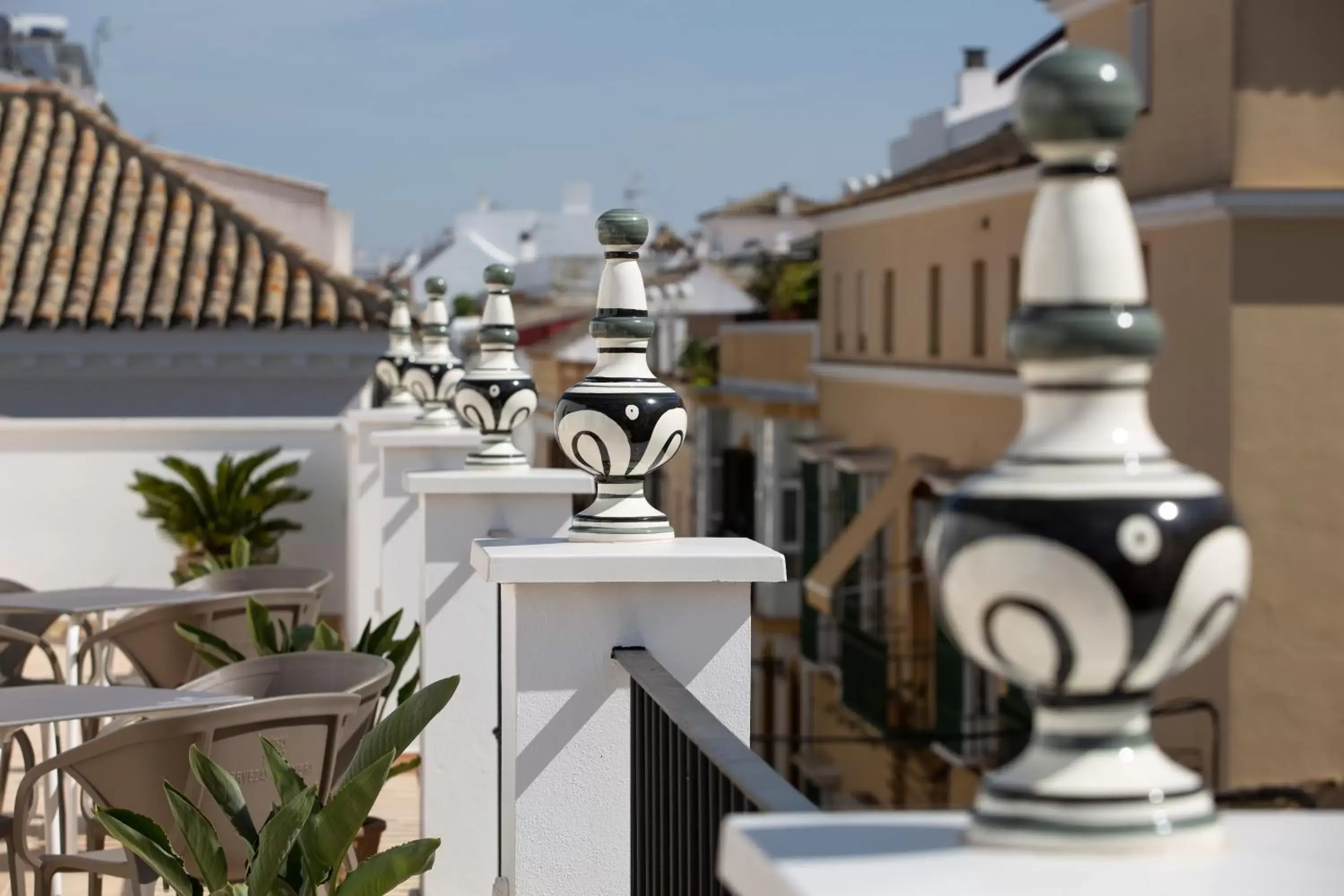 Patio in Albariza Hotel Boutique