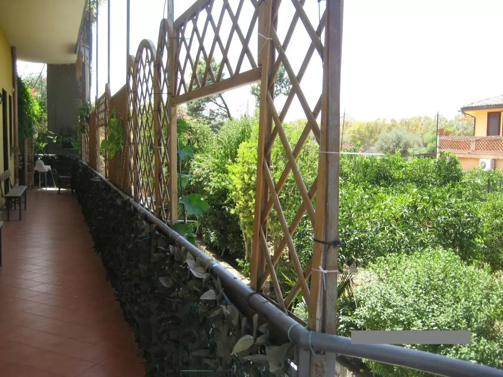 Balcony/Terrace in Oasi del Lago