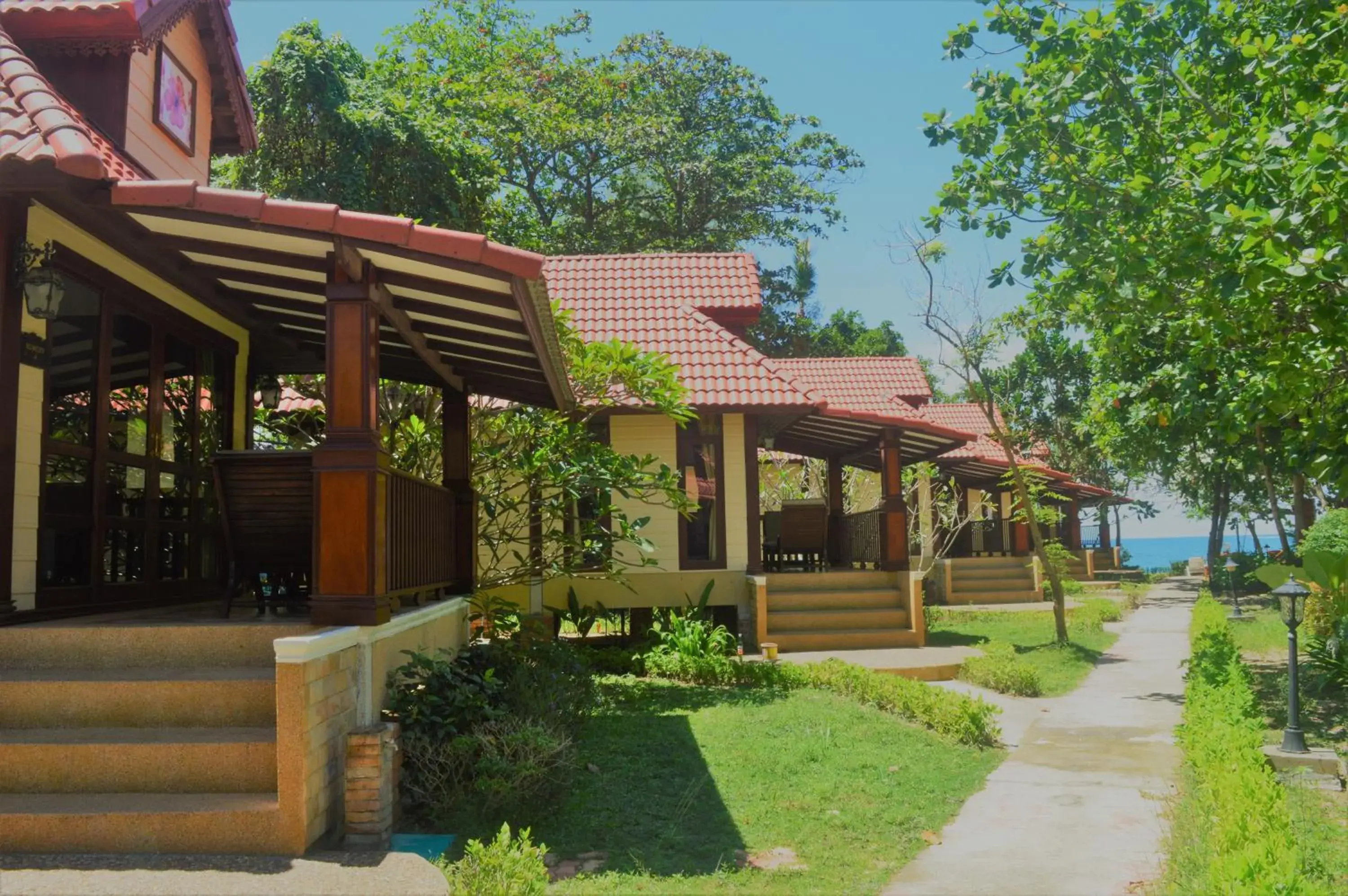 Property Building in Sayang Beach Resort Koh Lanta