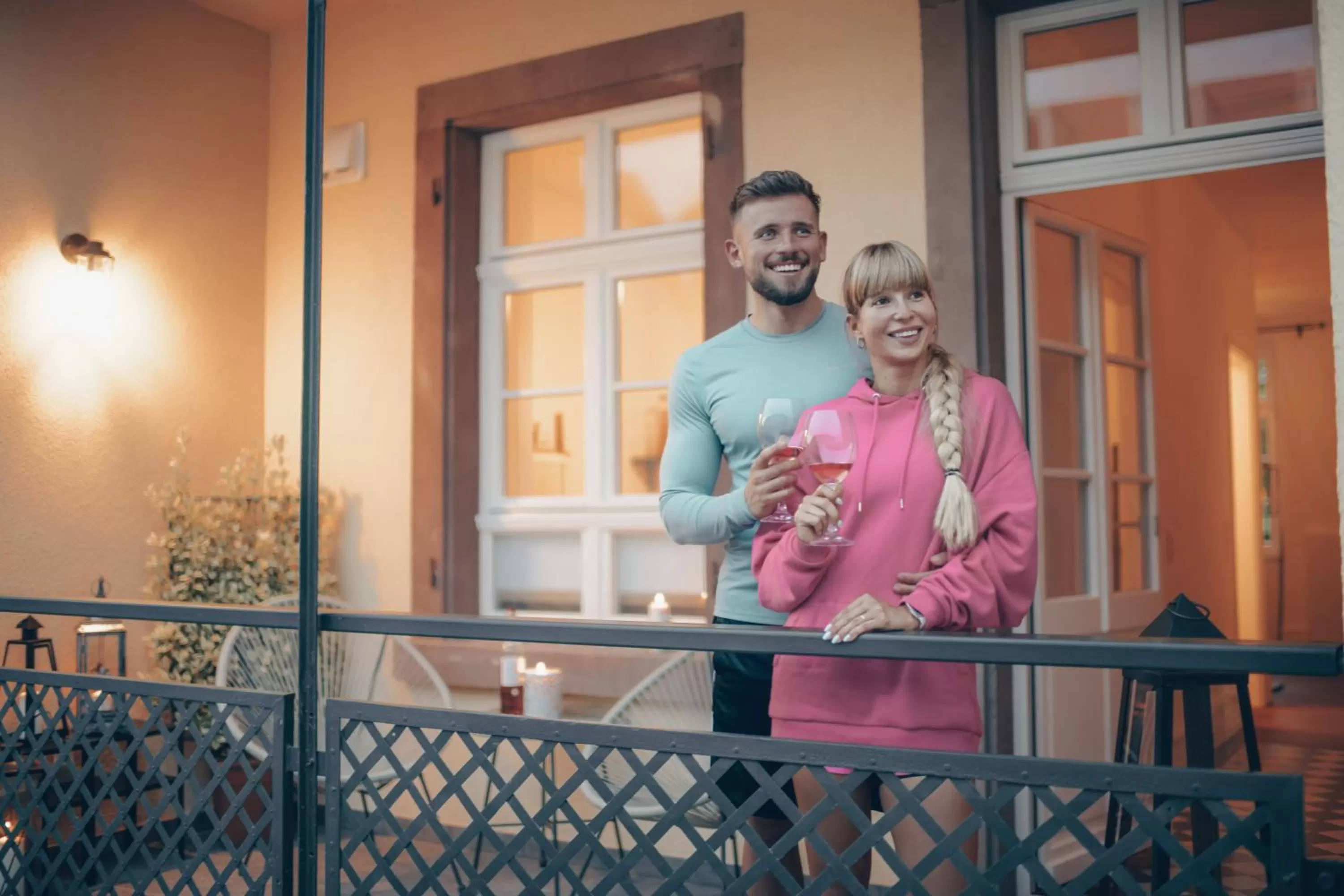 Balcony/Terrace in Boardinghouse alte Spinnerei