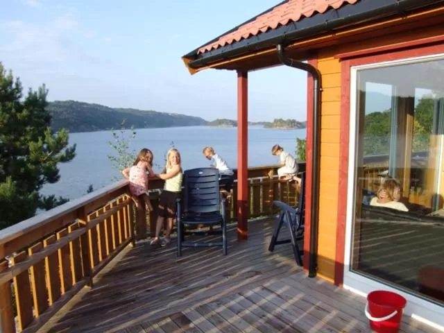 Balcony/Terrace in Sørlandet Feriesenter
