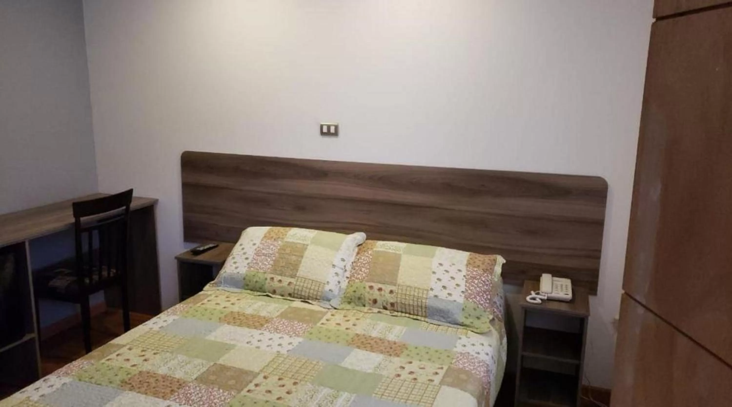 Bed in Hotel Amaru Express