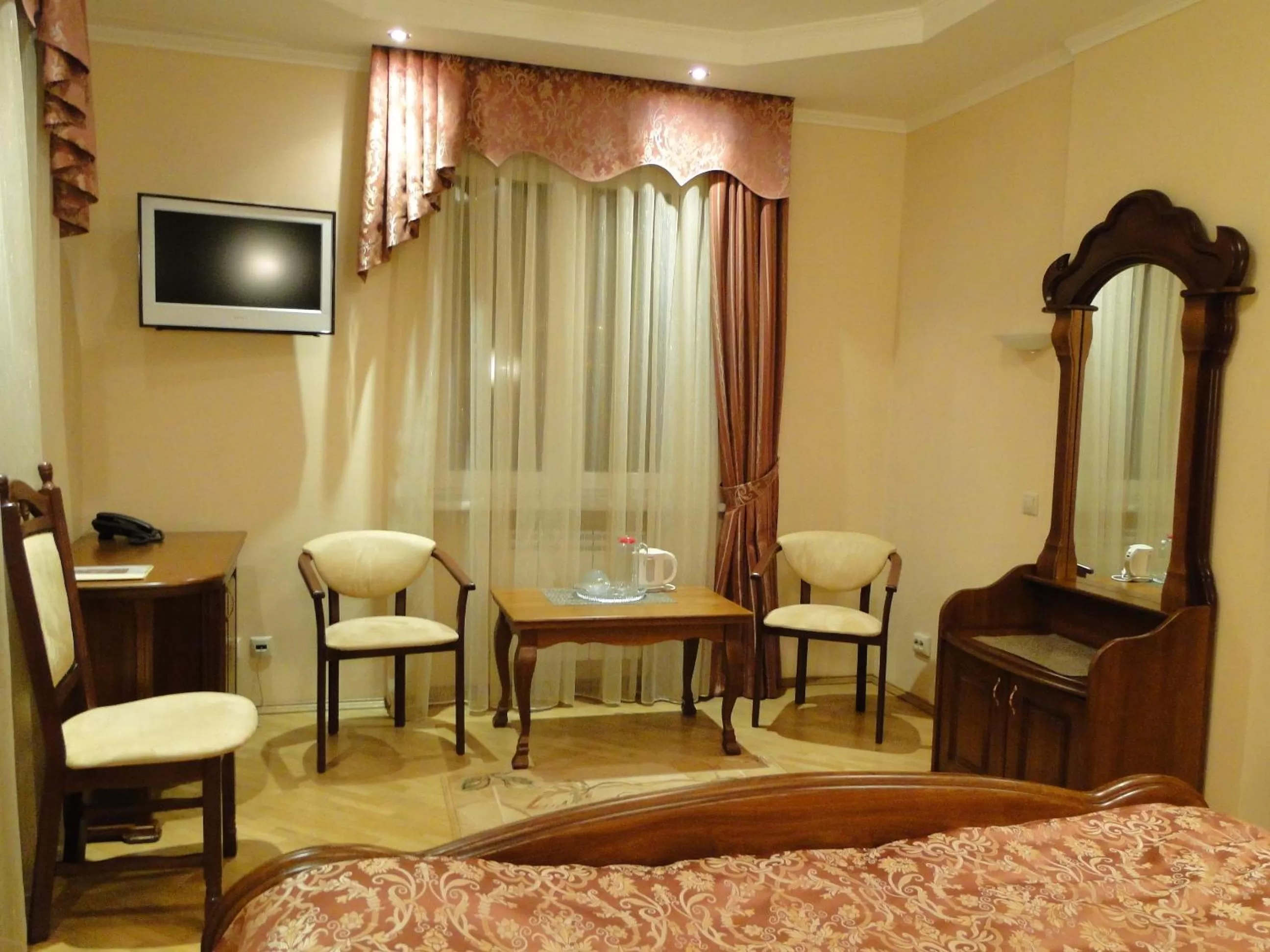 Decorative detail in Red Stone