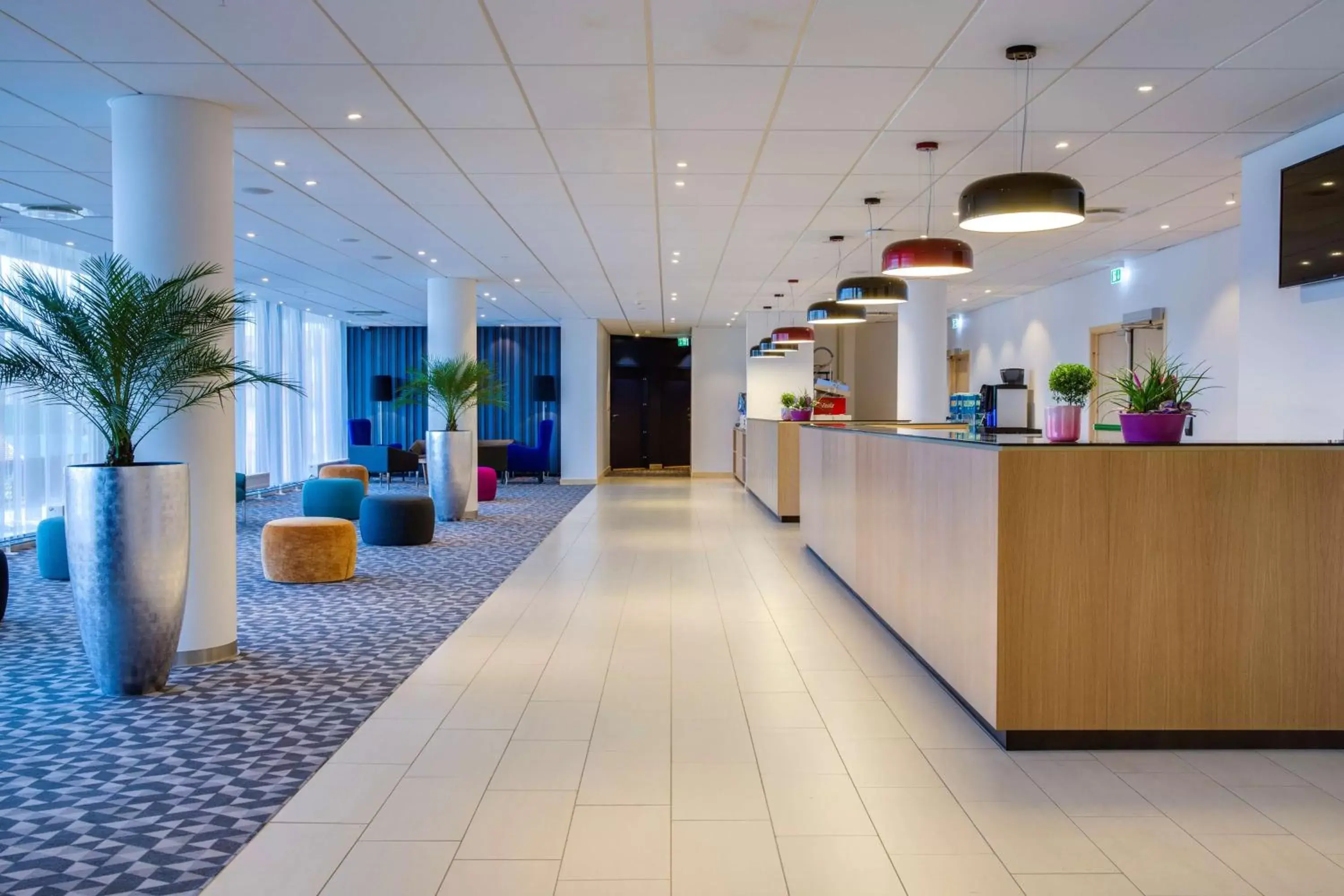 Lobby or reception in Radisson Blu Hotel Oslo Alna Lobby or reception in Radisson Blu Hotel Oslo Alna