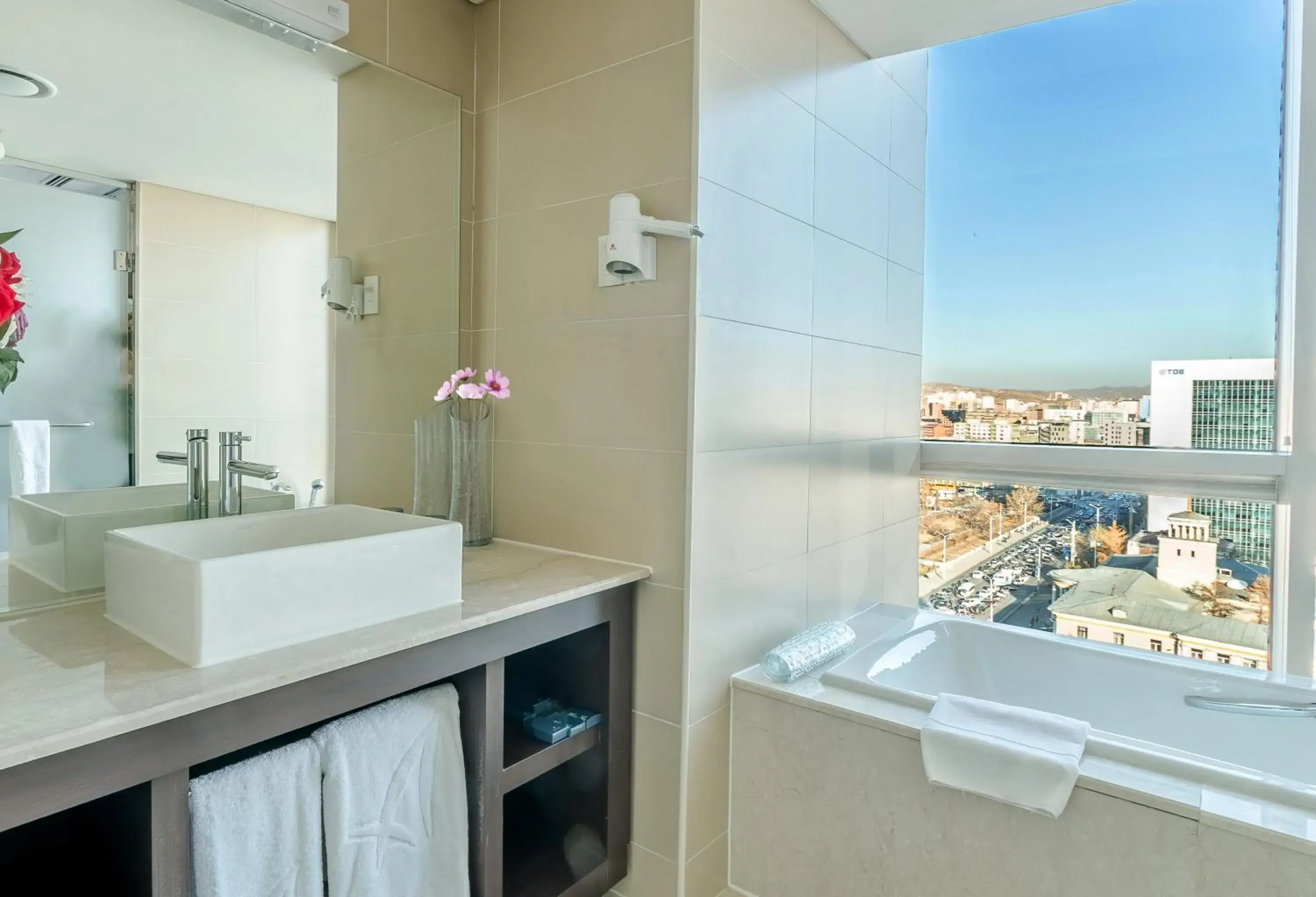 Bathroom in The Blue Sky Hotel and Tower