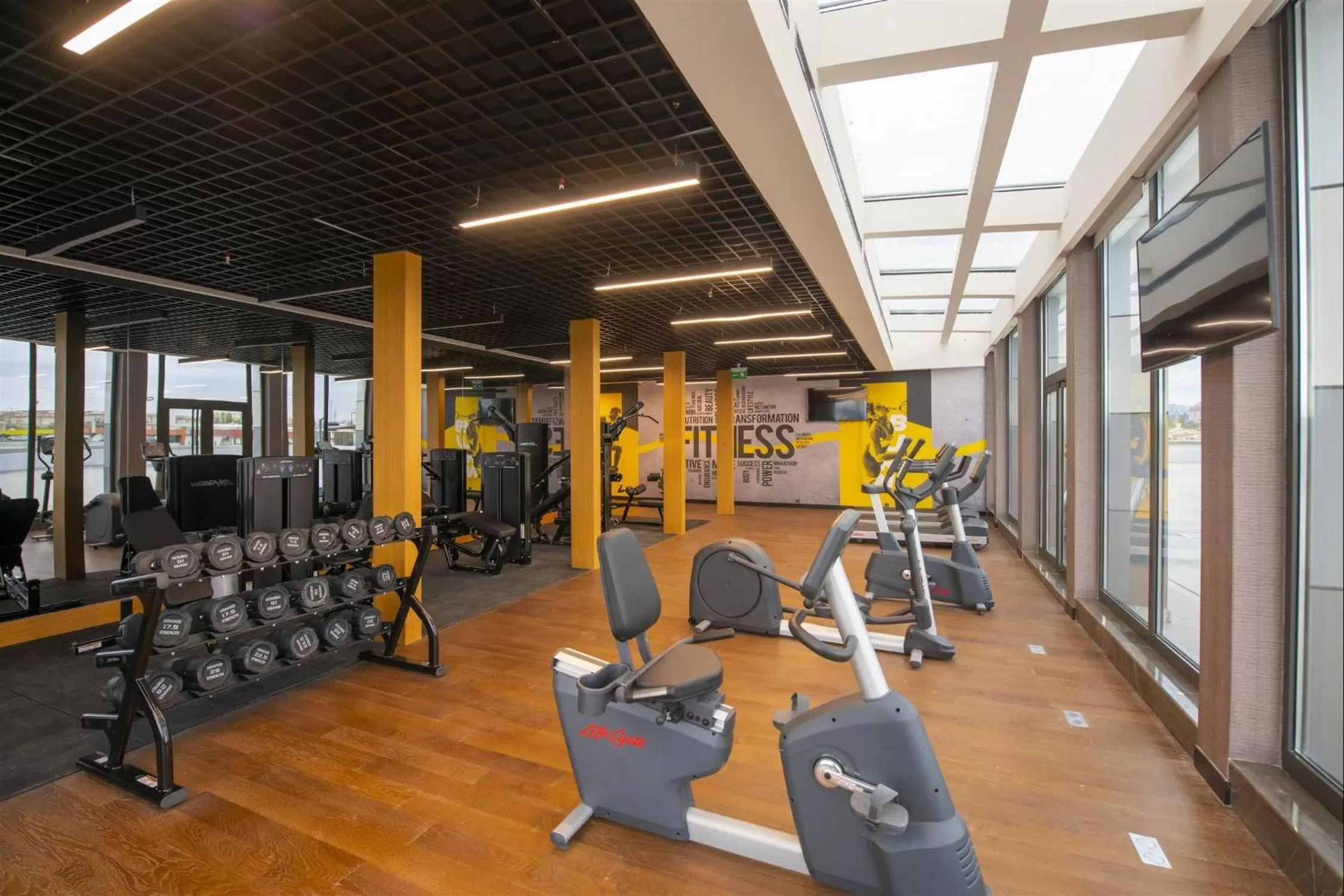 Fitness centre/facilities in Crowne Plaza Ankara by IHG