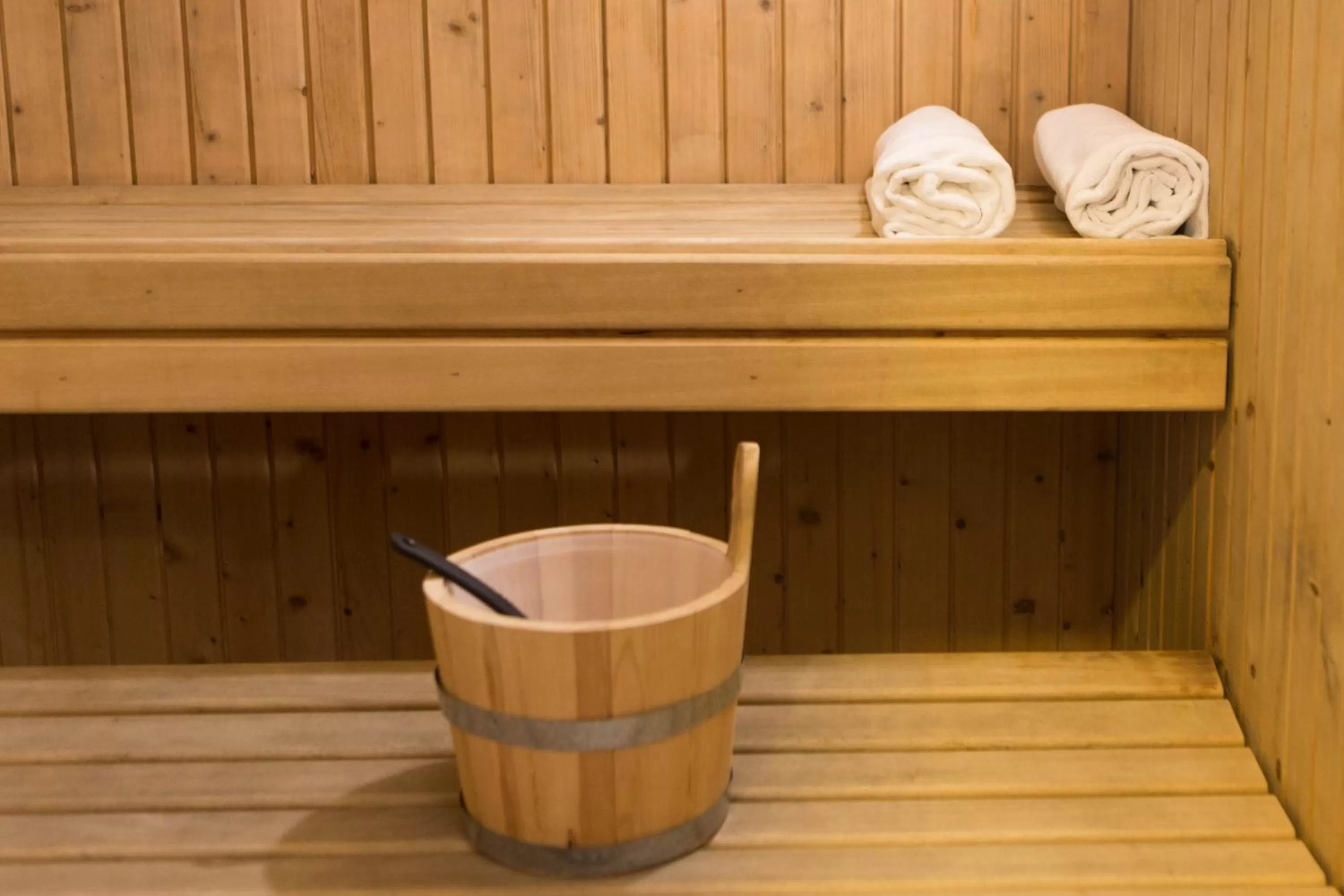 Sauna in Hotel Mas Camarena