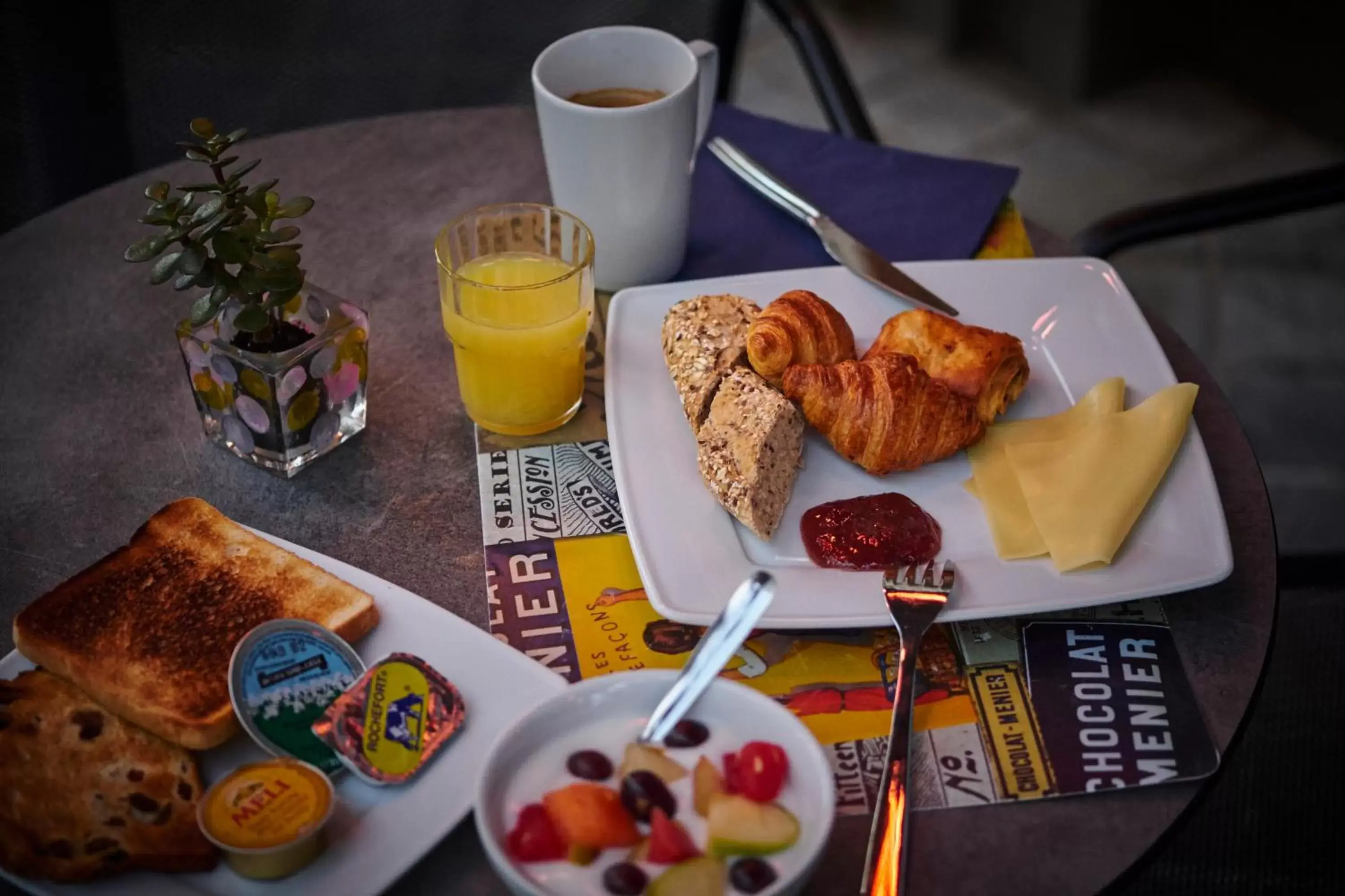 American breakfast, Breakfast in Leopold Hotel Ostend