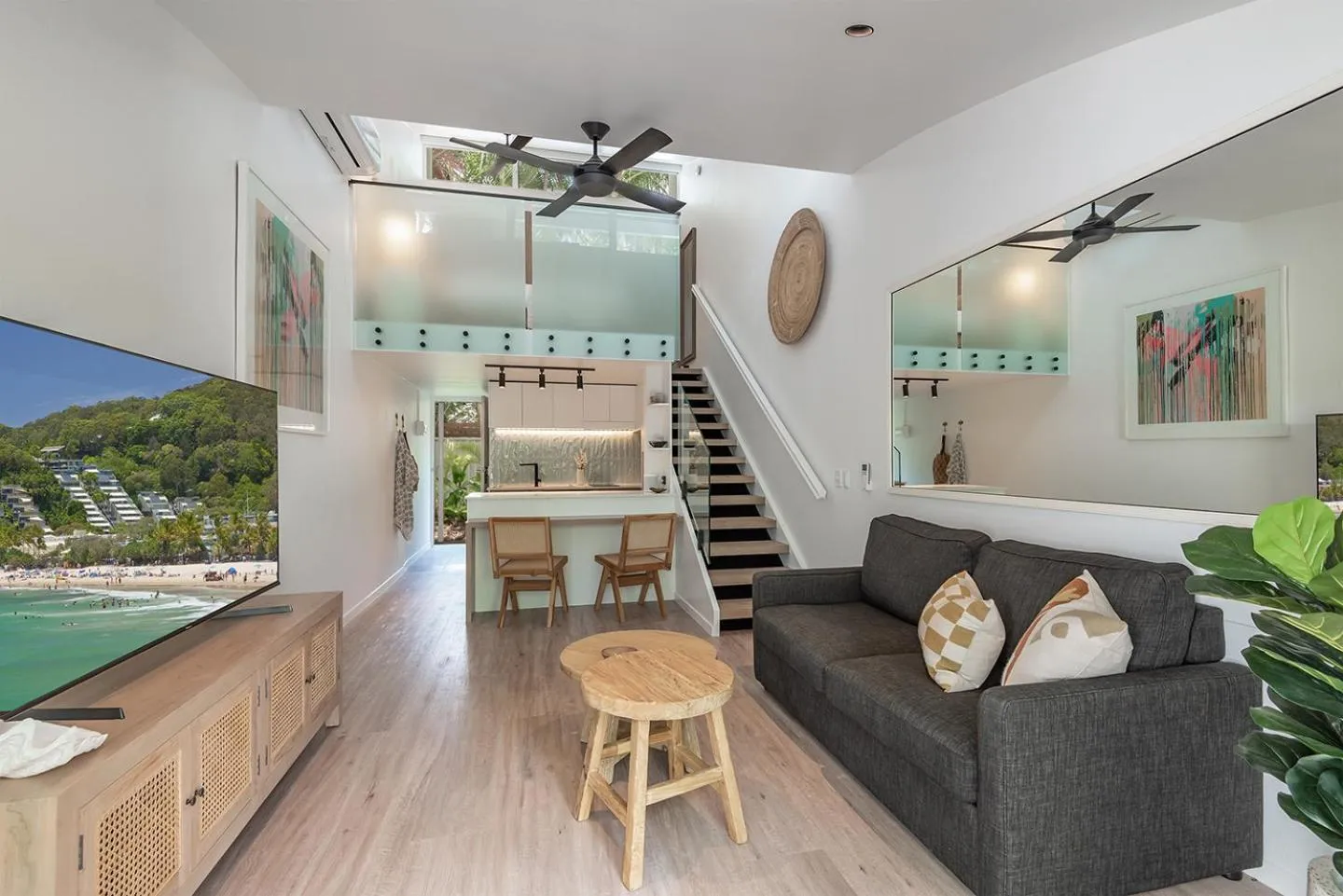 Living room in Caribbean Noosa