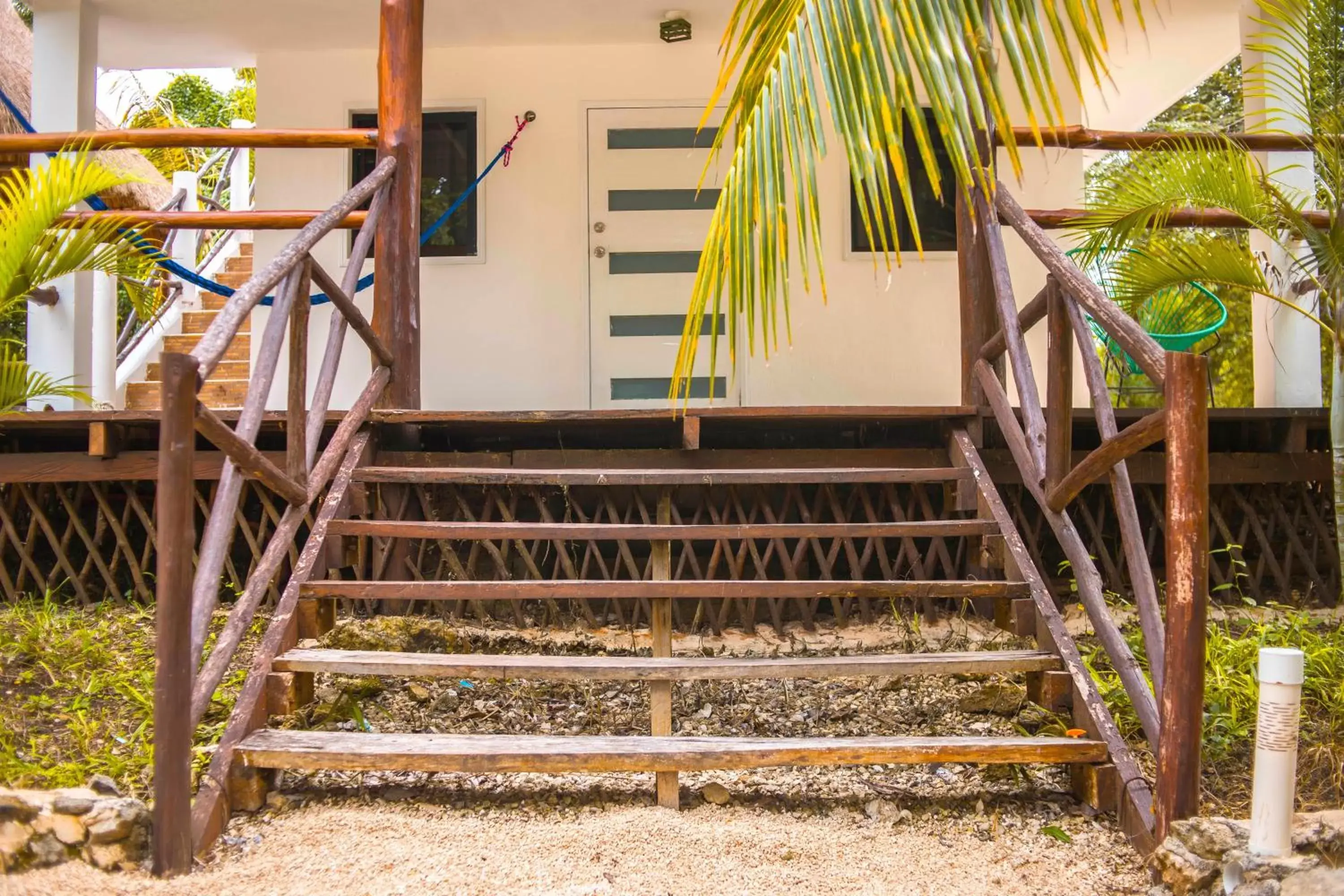 Facade/entrance in Royal Palm Bacalar Cabañas & Lagoon Club