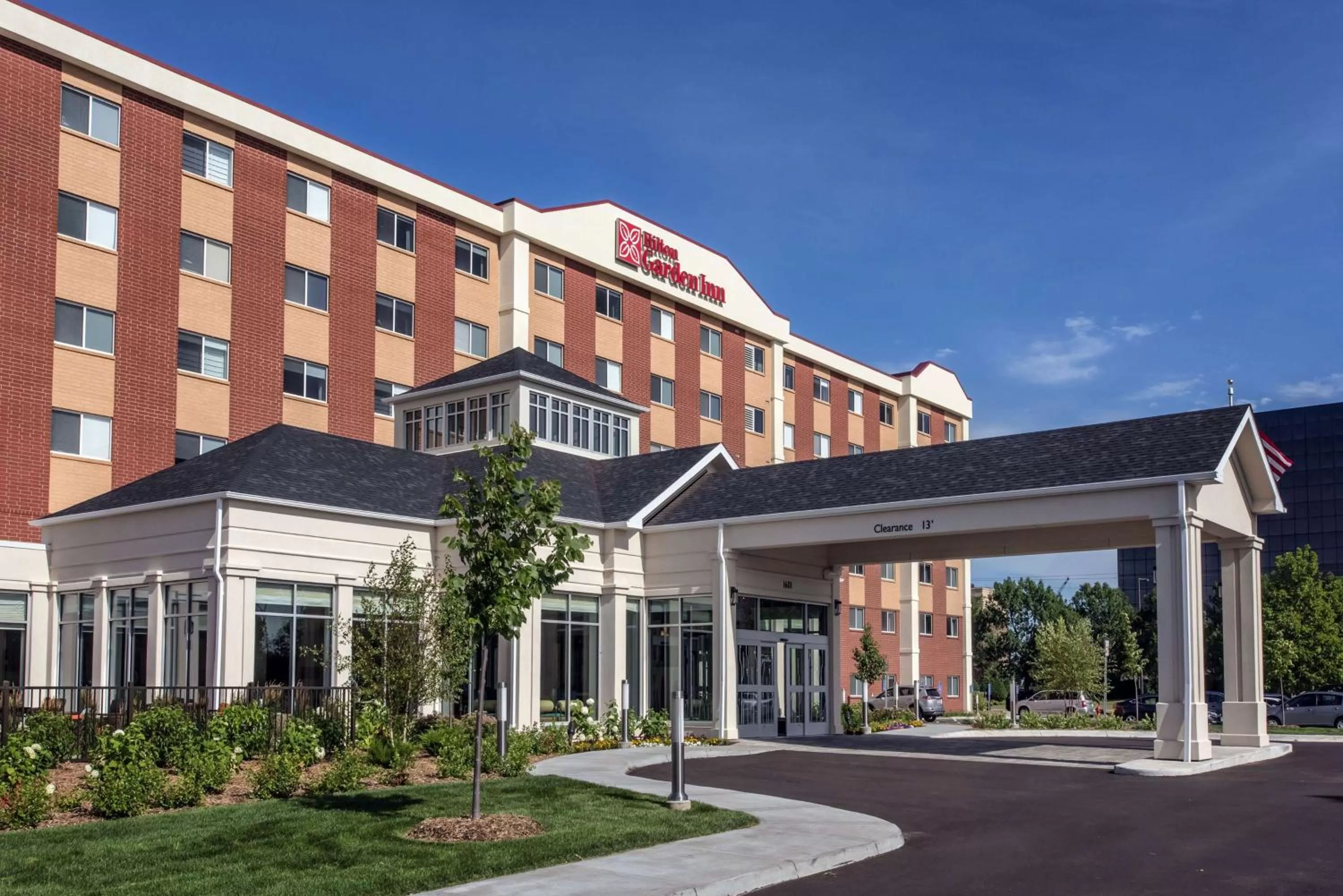 Property building in Hilton Garden Inn Minneapolis Airport Mall of America
