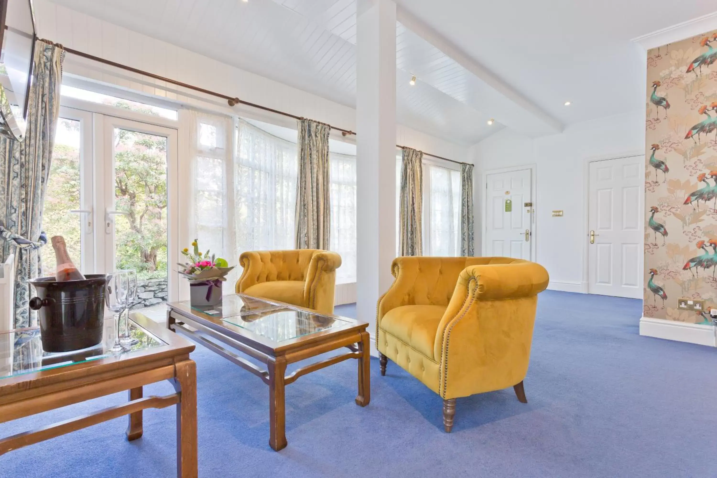 Seating Area in Burn How Garden House Hotel